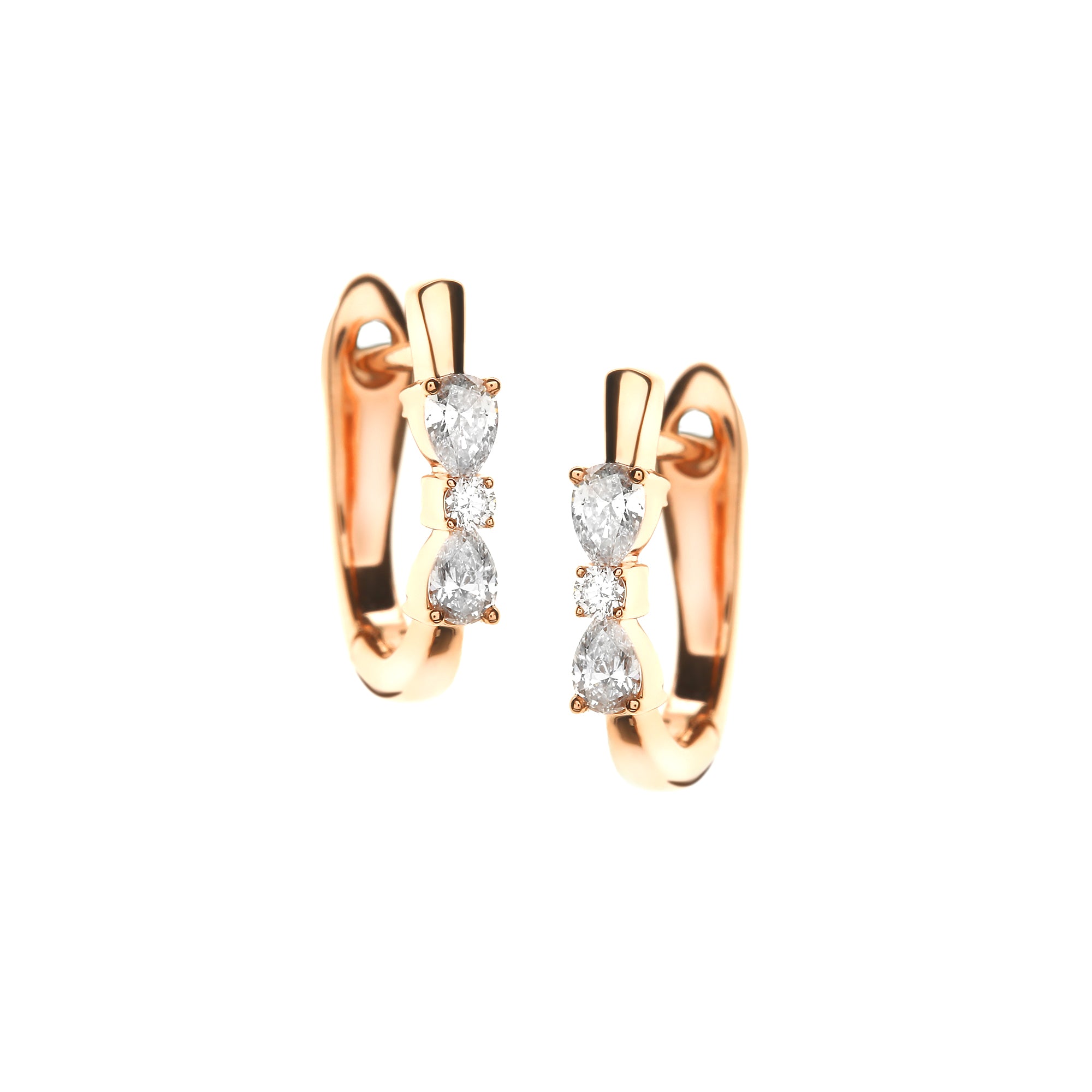 Marbela Pear Diamond Earrings (P2201110132)