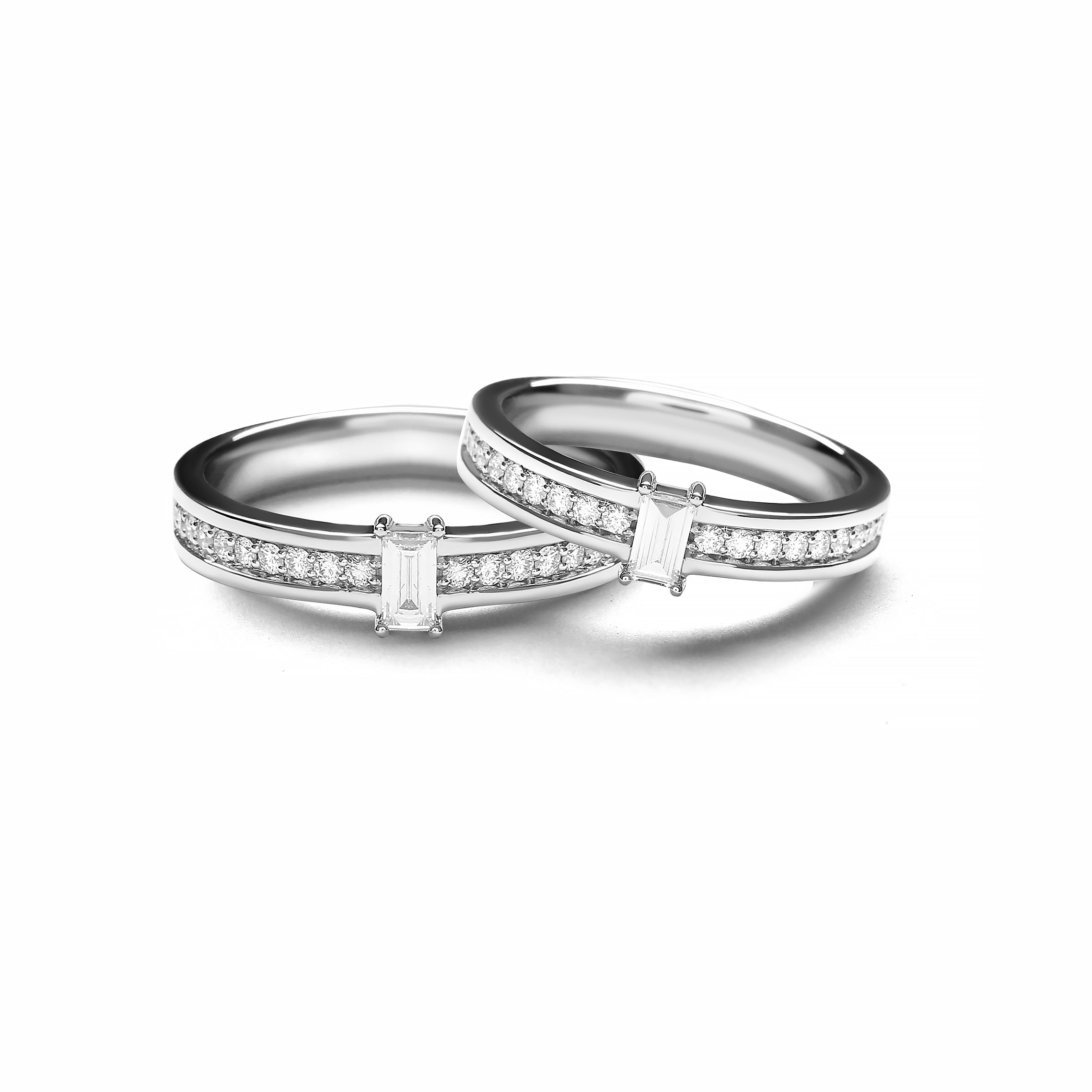 Indyra Couple Diamond Ring