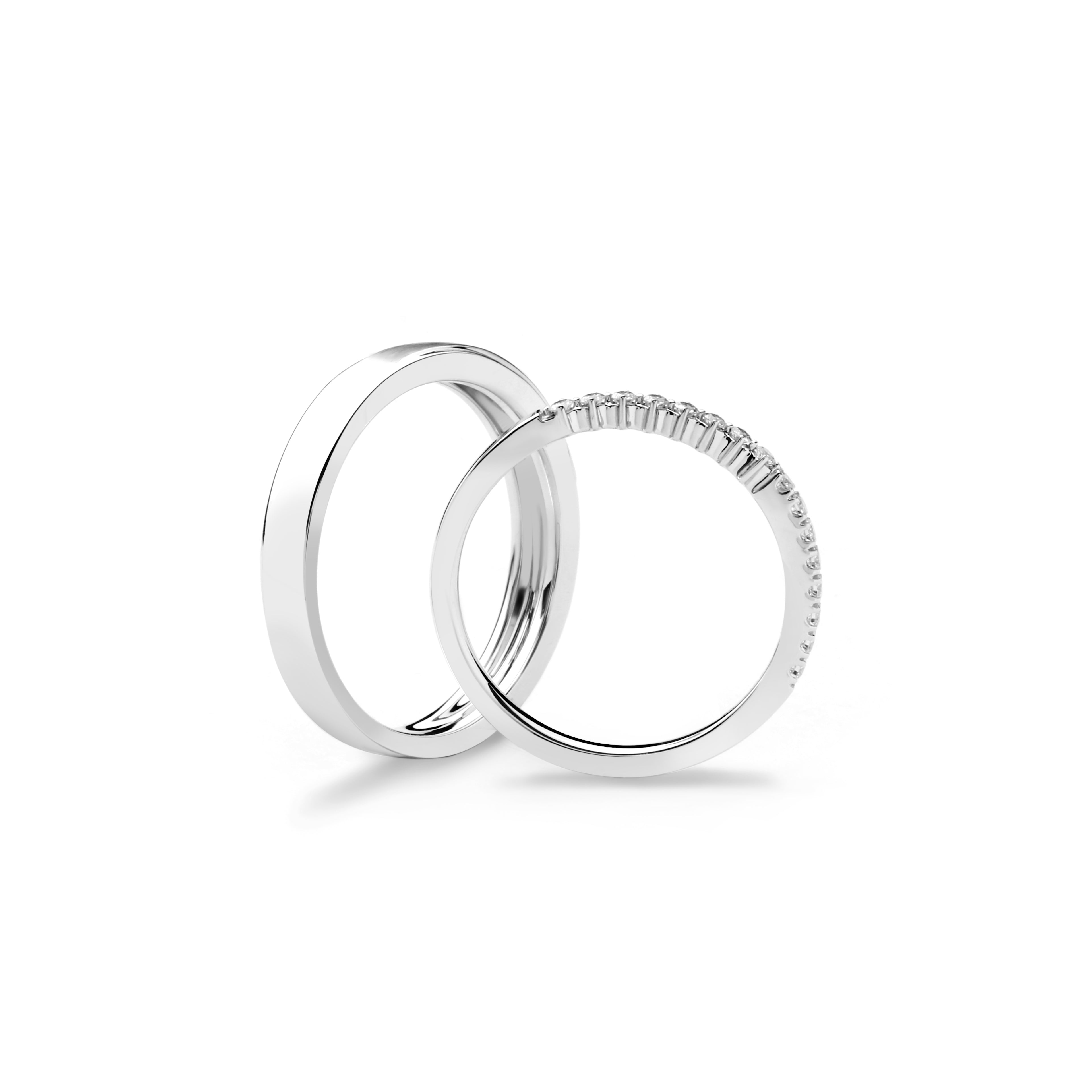 Nick Gold & Keth Diamond Ring