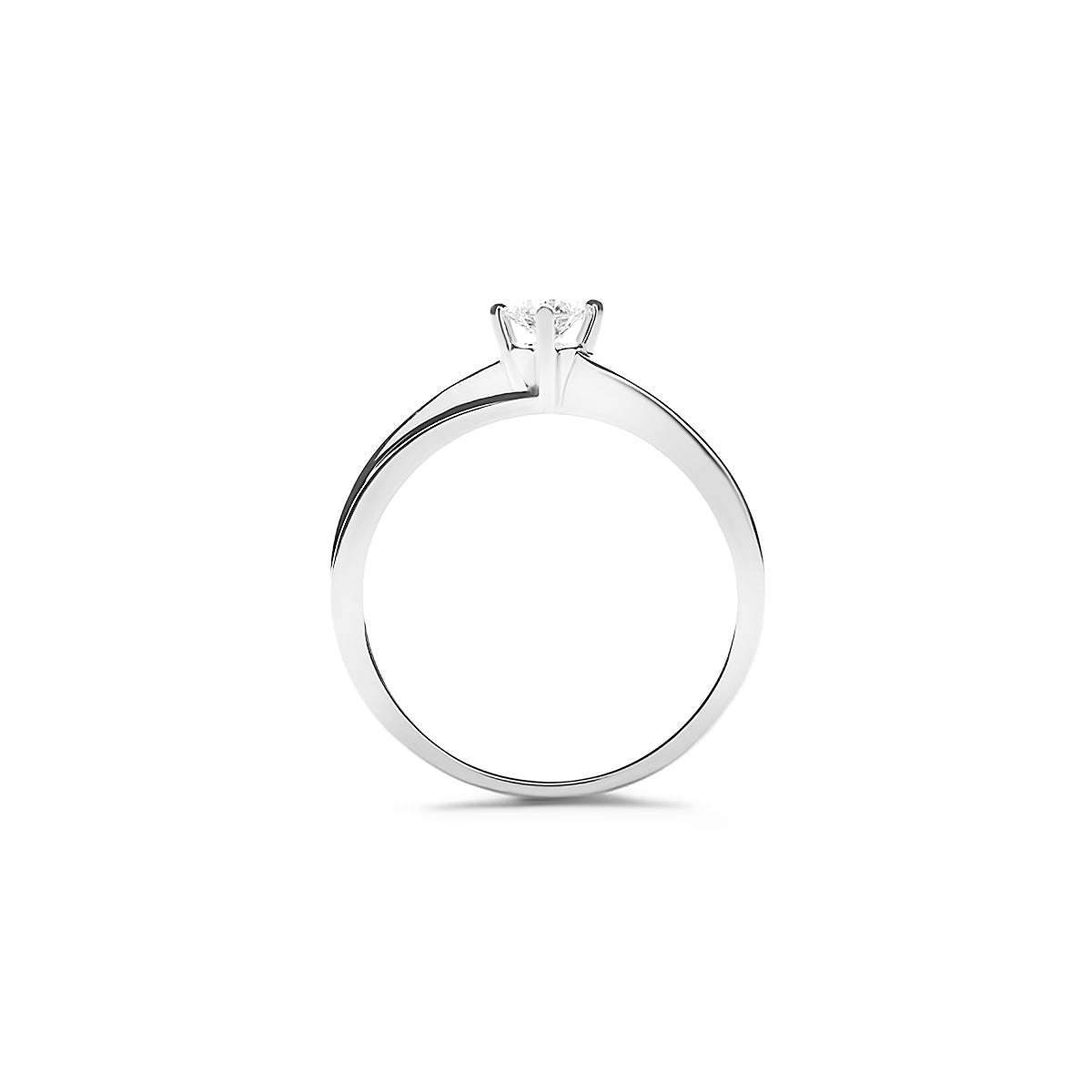 Morini Platinum Diamond Ring (T2003030022)