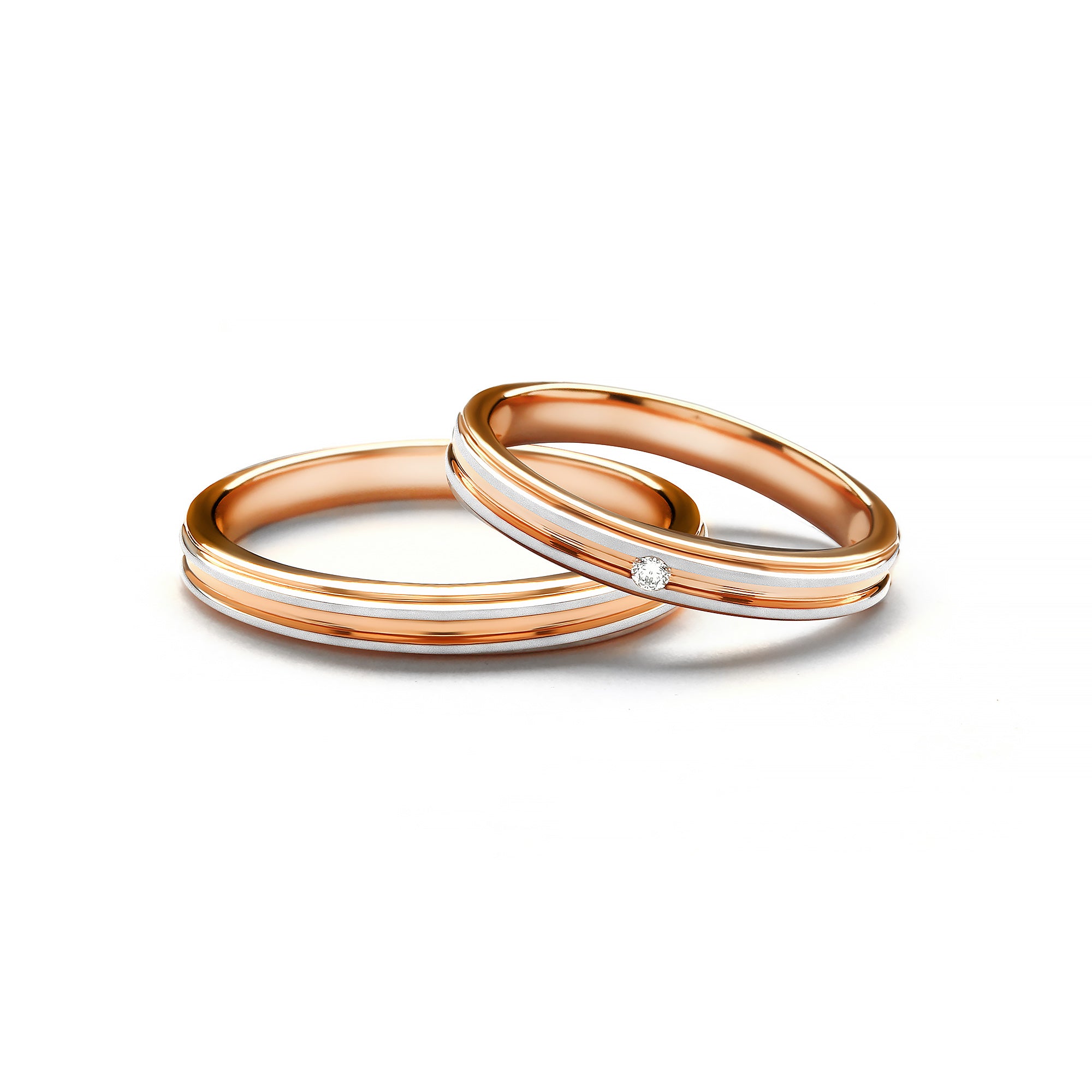 Briar Gold & Brier Diamond Ring