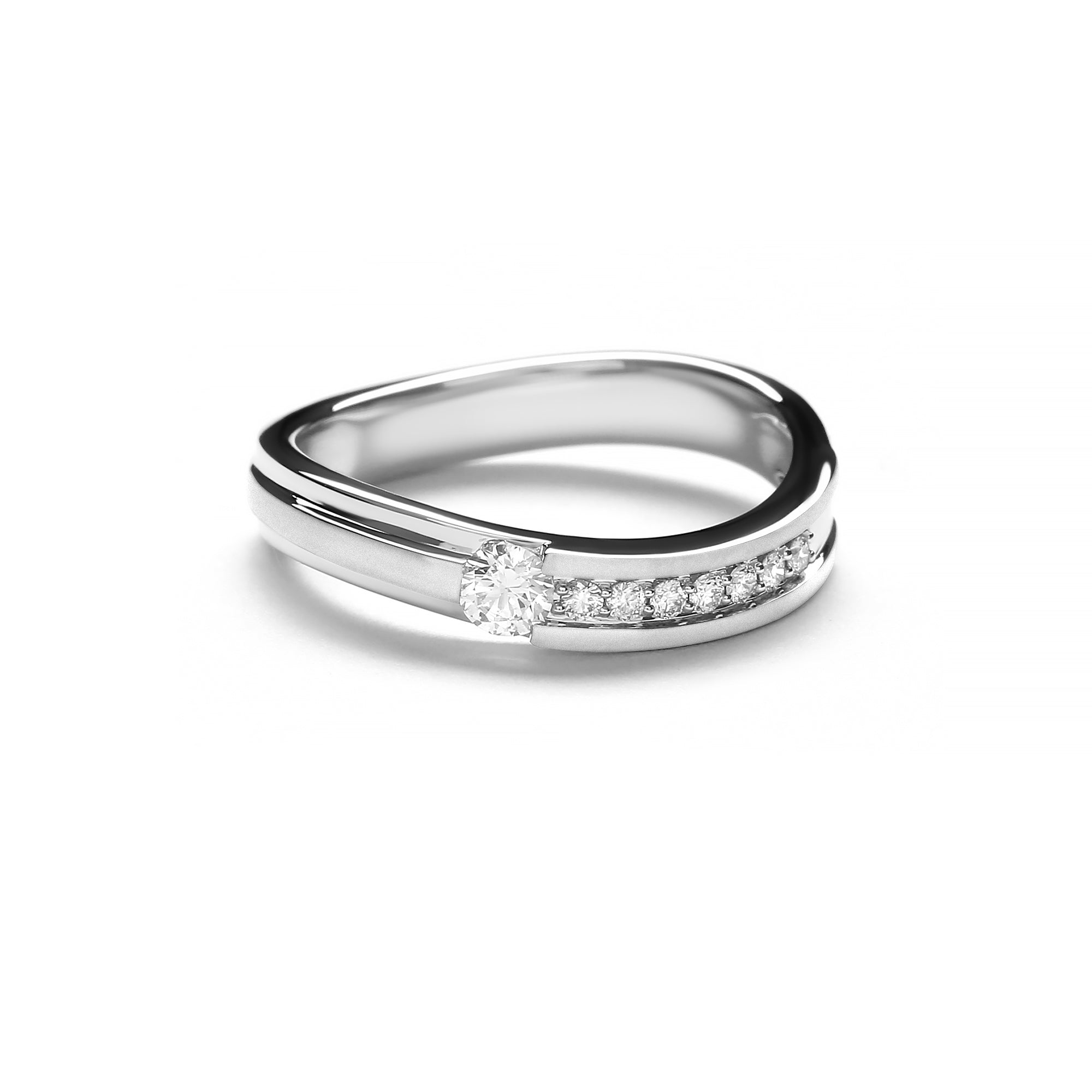 Mala & Malachia Diamond Ring