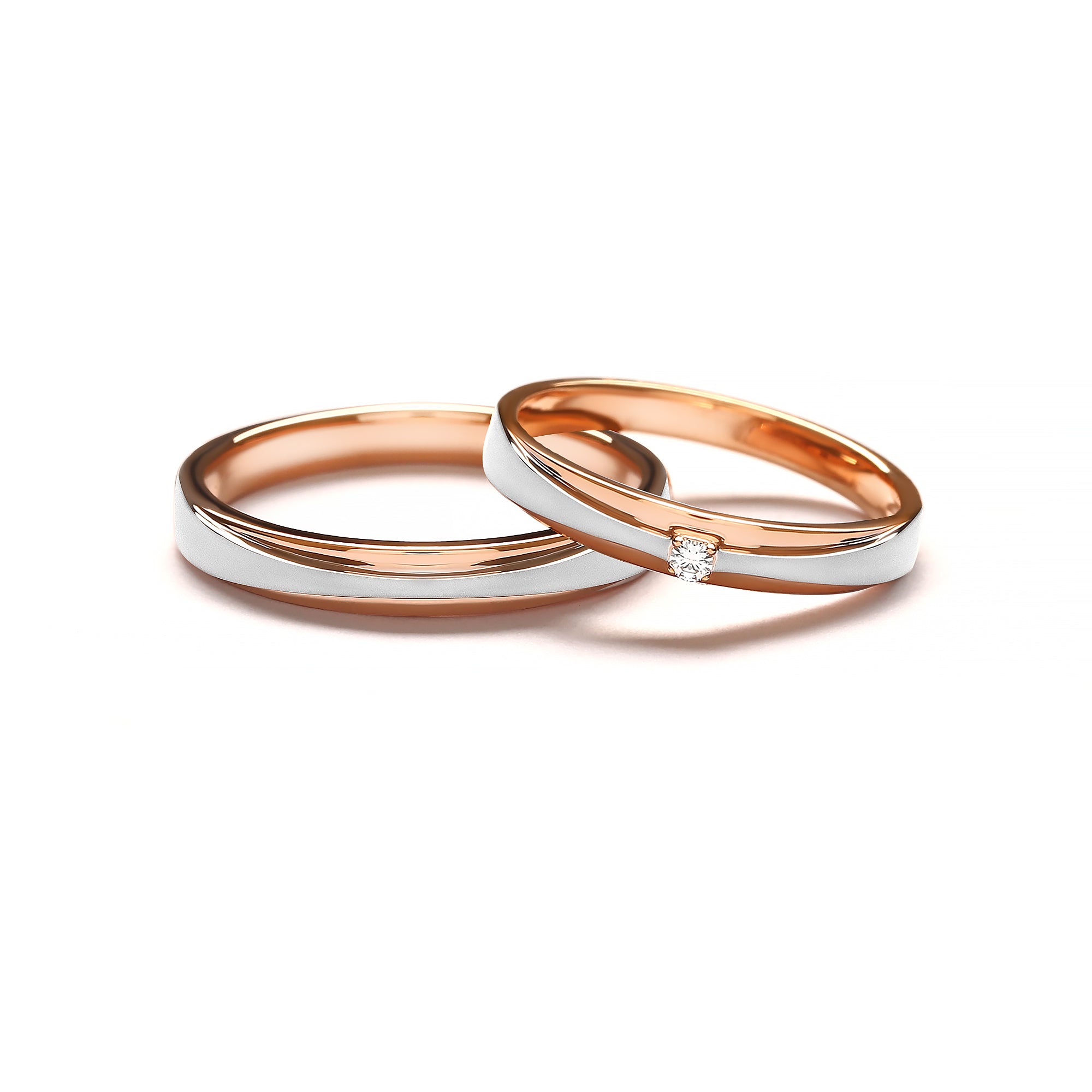 Calvin Gold & Darlene Diamond Ring