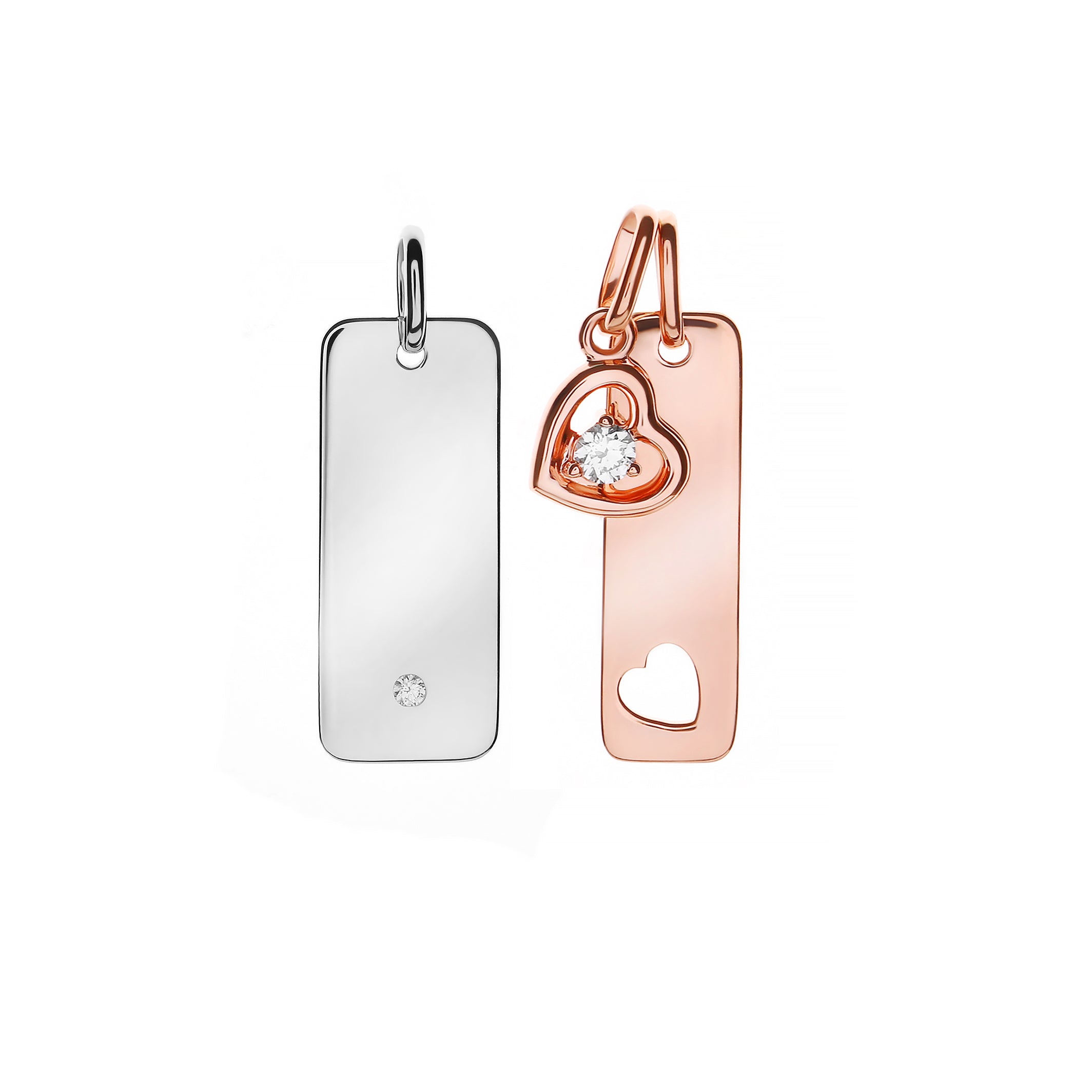 Sa-Rang 사랑 Special Couple Pairings Diamond Pendant