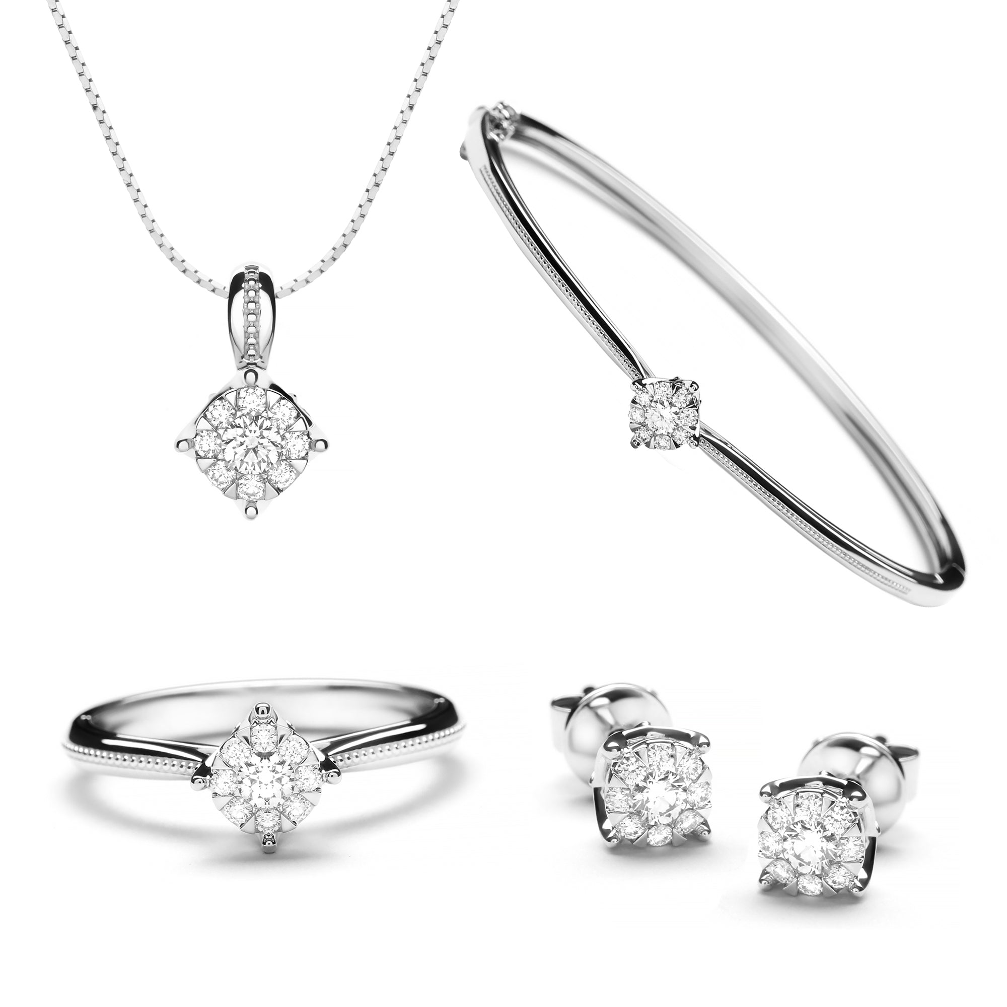 Grieta Set Diamond (Red Wine)