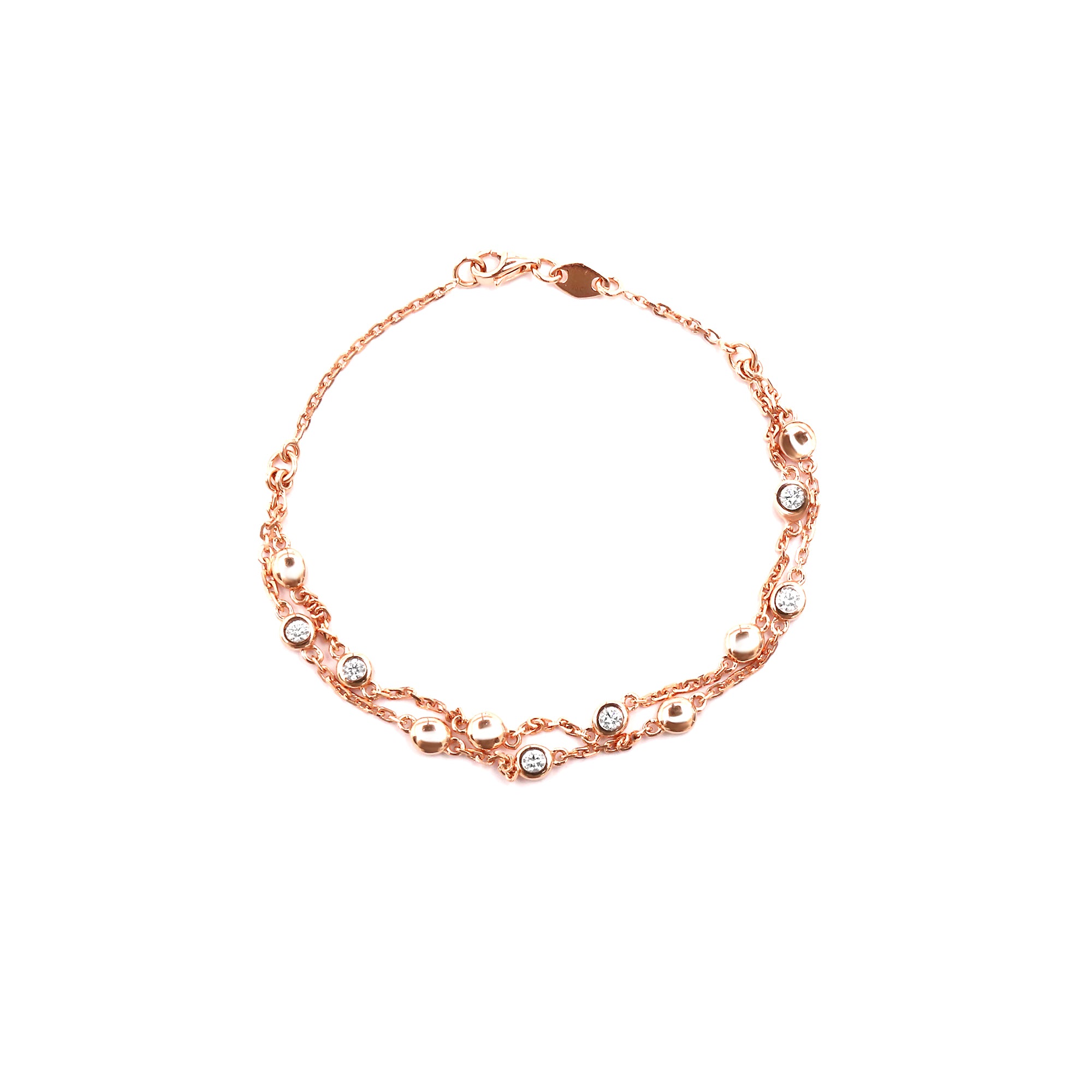 So Min Diamond Double Layer Bracelet (P2110140088)