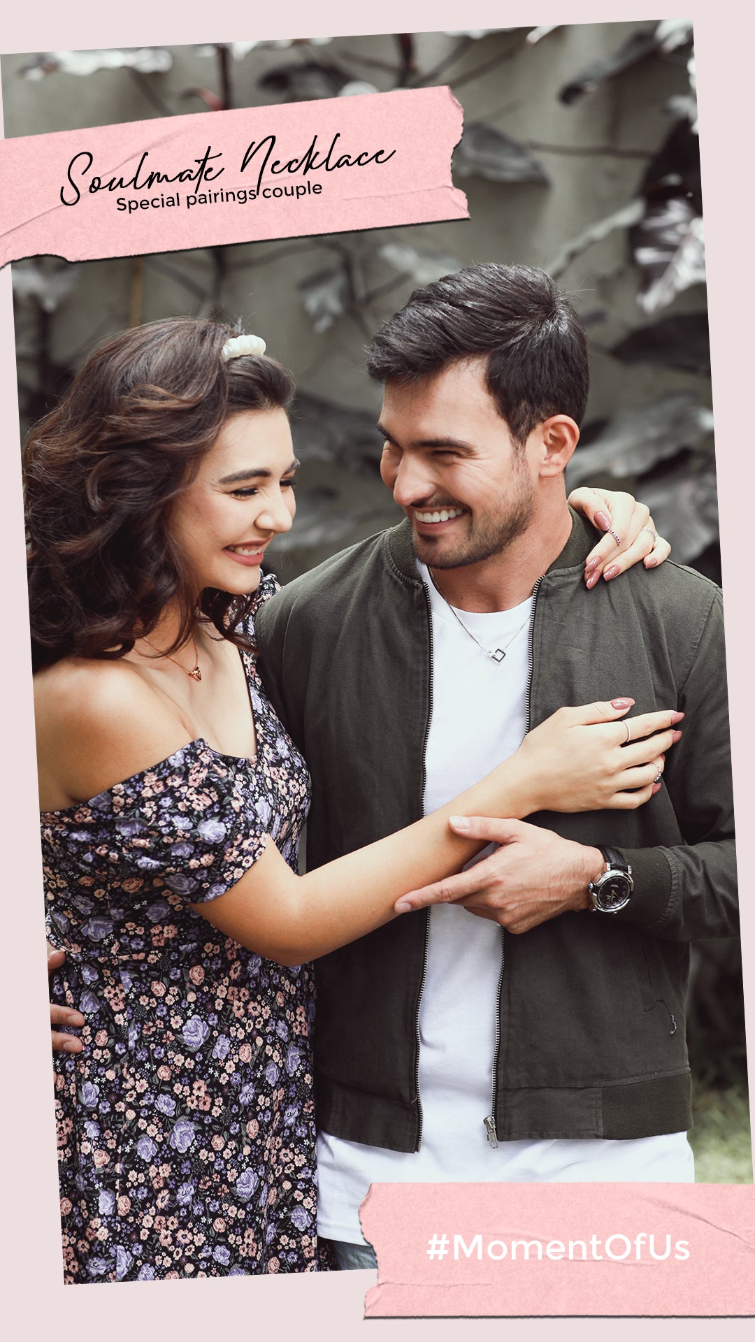 Soulmate Special Couple Pairings Diamond Necklace