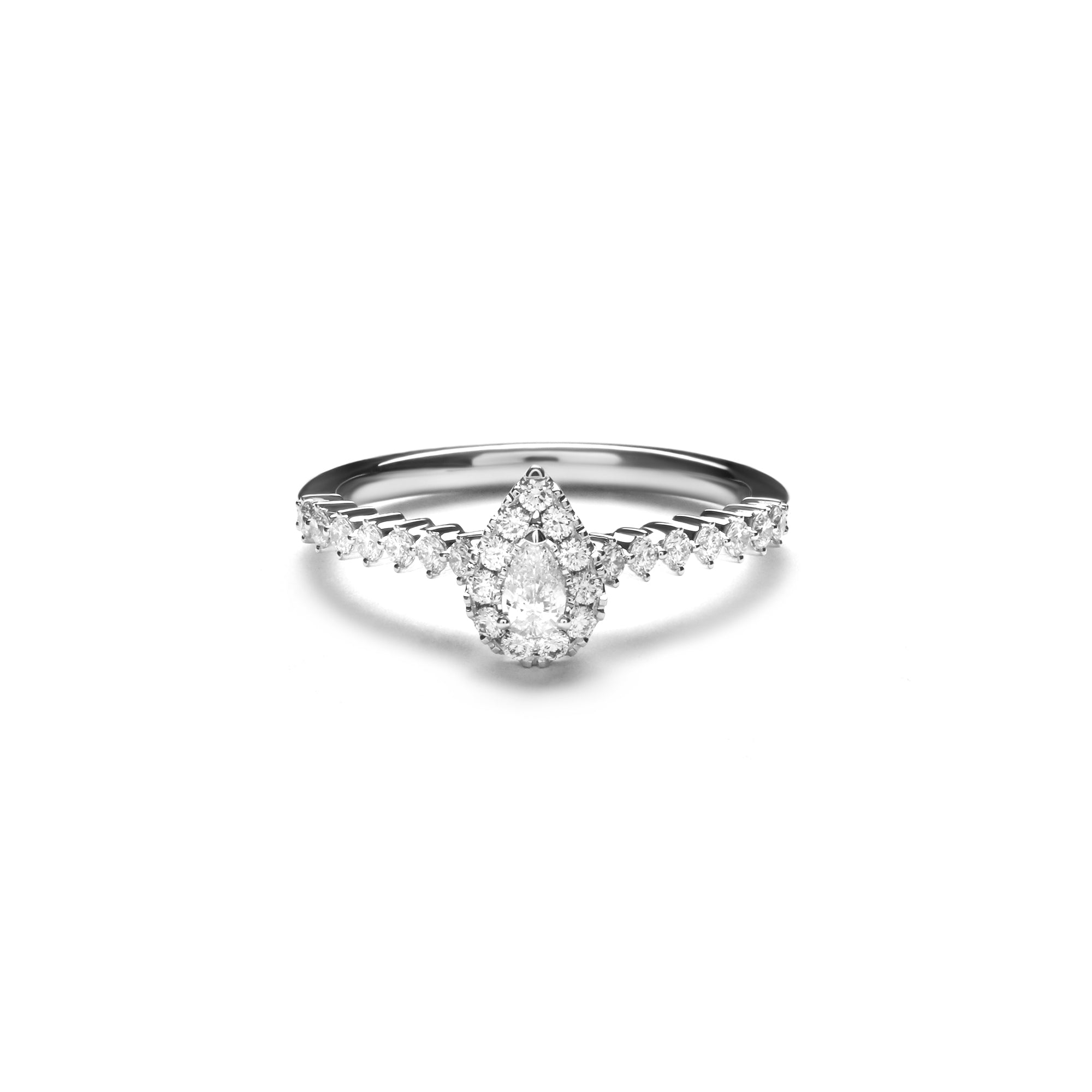 Agnes Pear Diamond Ring (P2201180058)