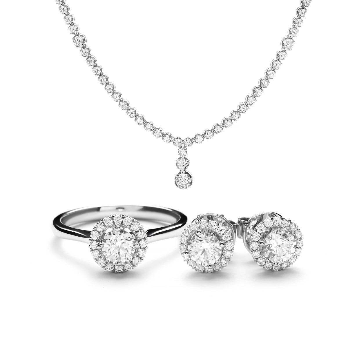 Scarlett GIA Set Diamond (Champagne Set)