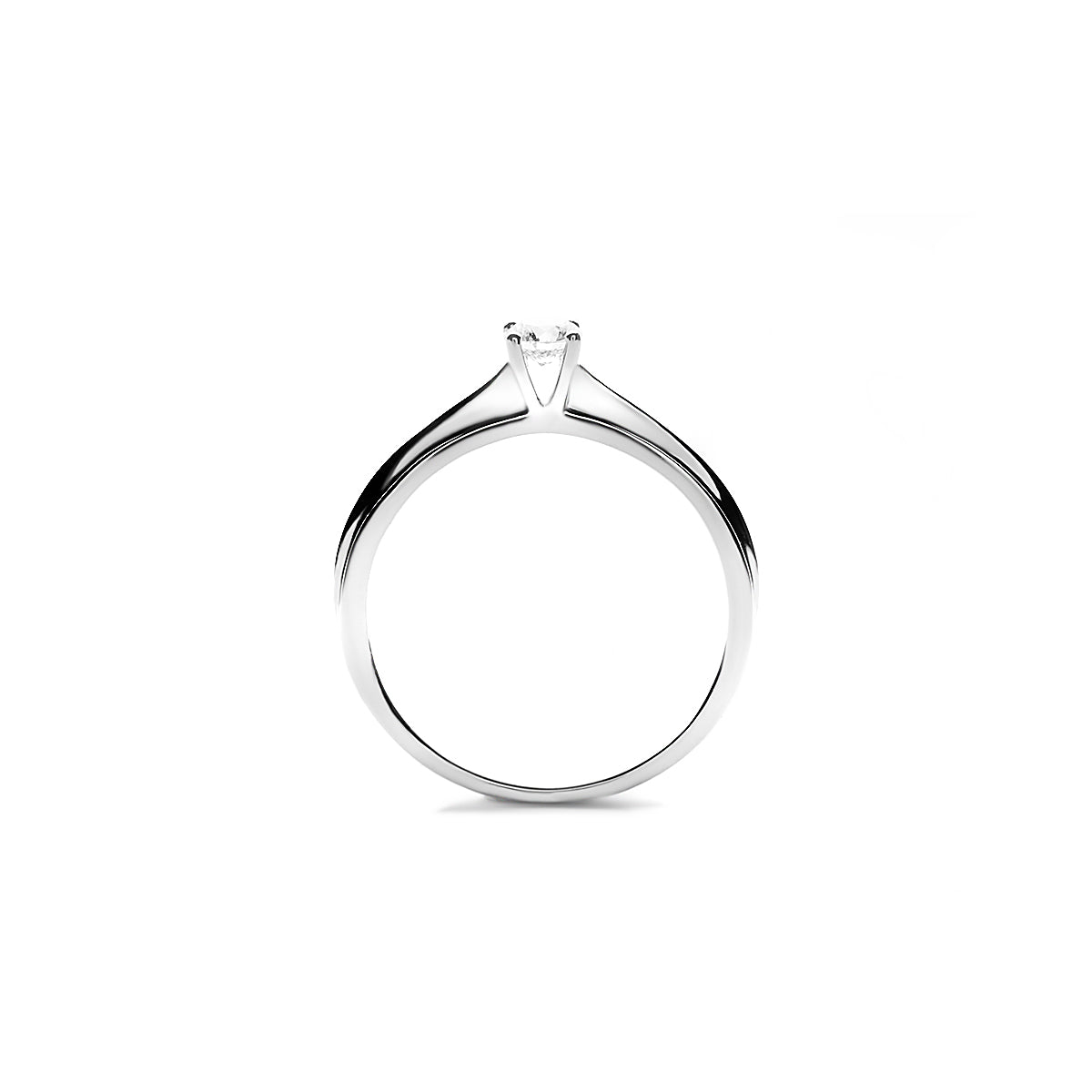 Havana Small Platinum Diamond Ring (T2001160002)