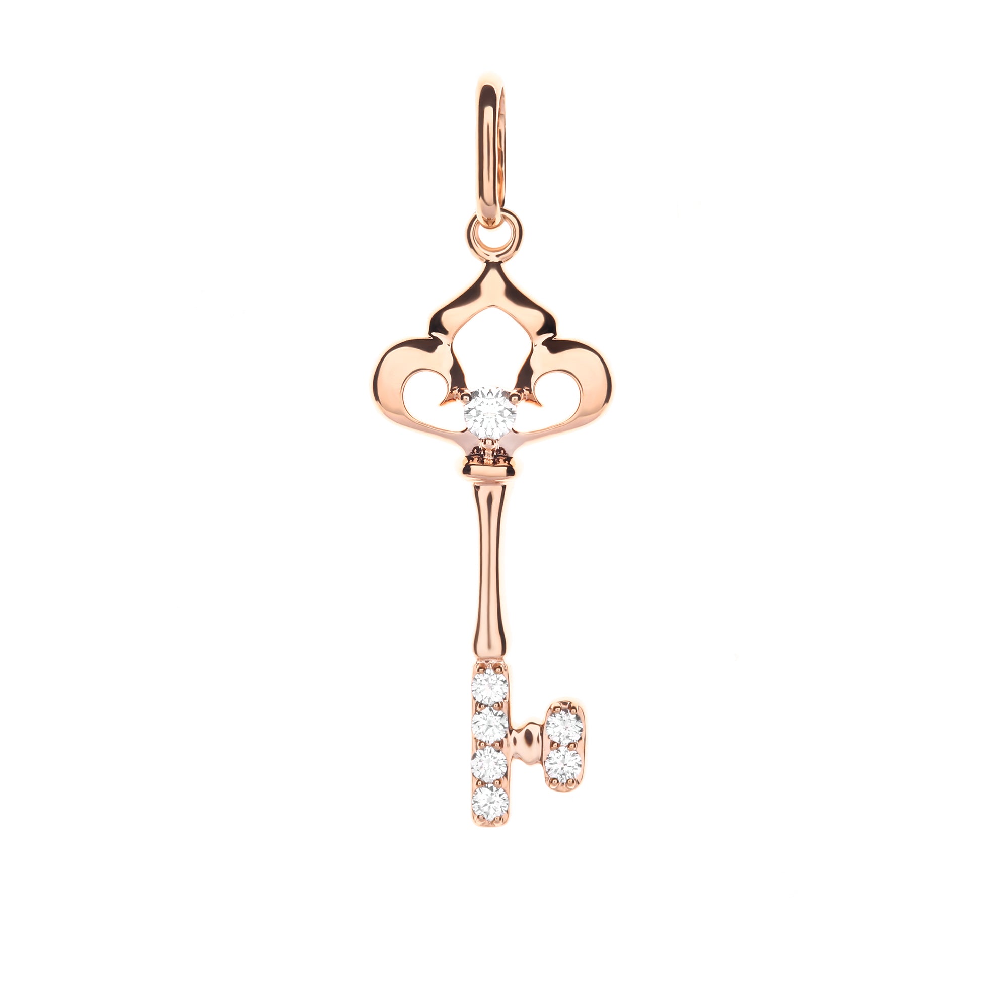 Lucky Key Diamond Pendant (P2206230396)