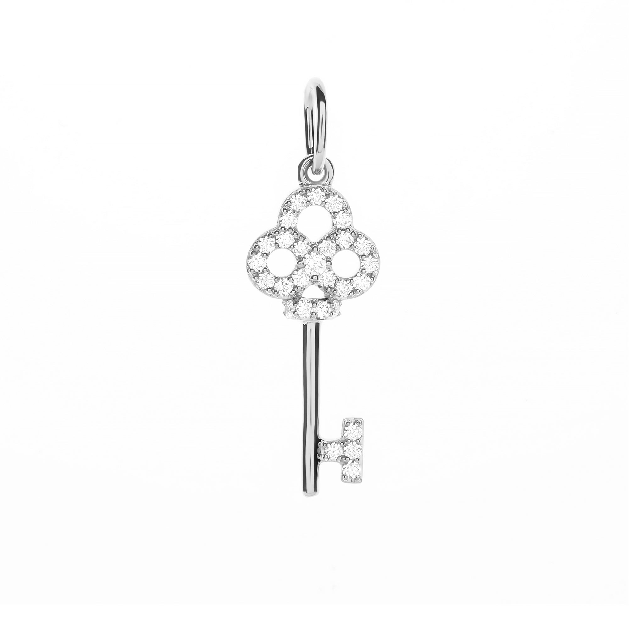 Modest Key Diamond Pendant (P2206230354)