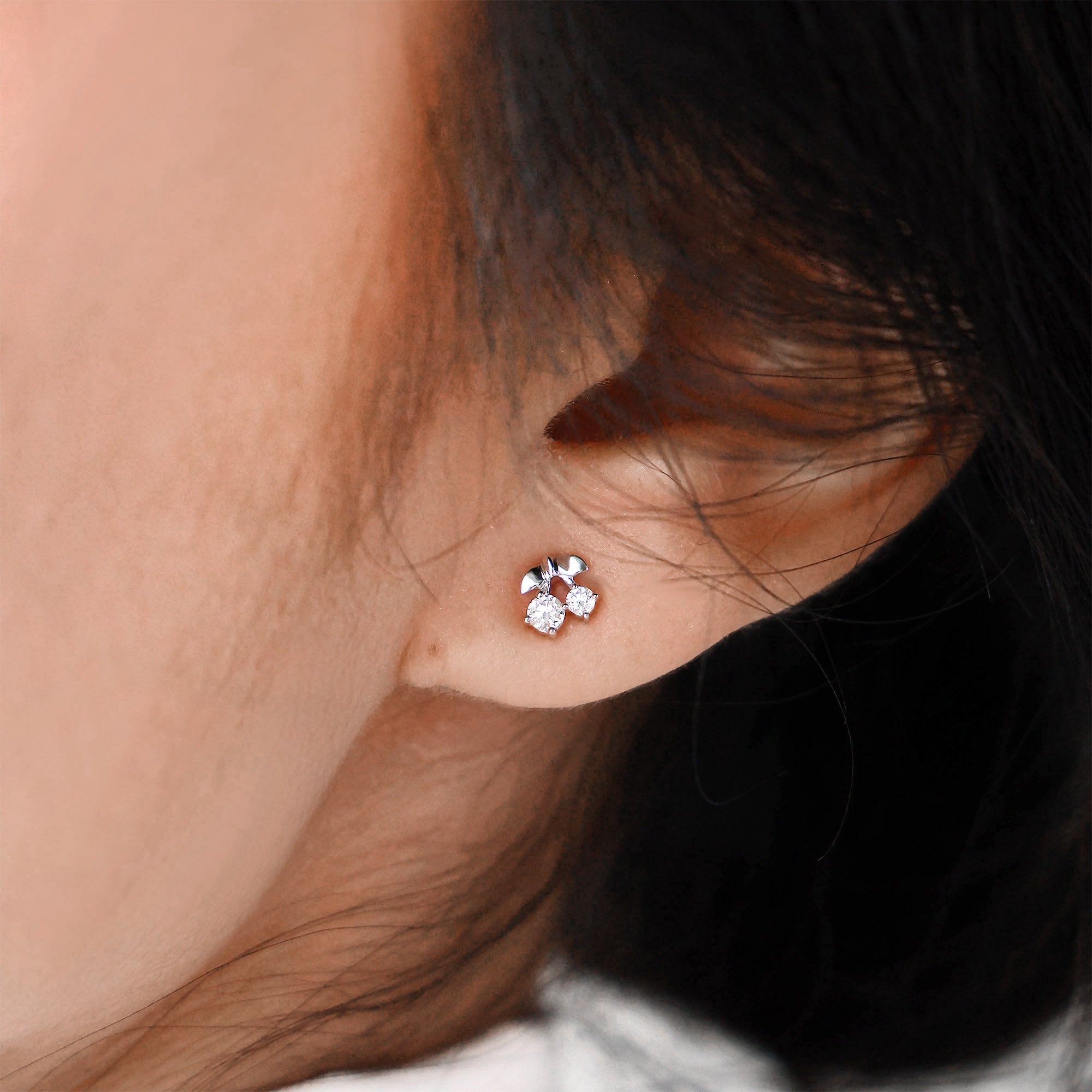 Cherry Diamond Earring (P2508070083)