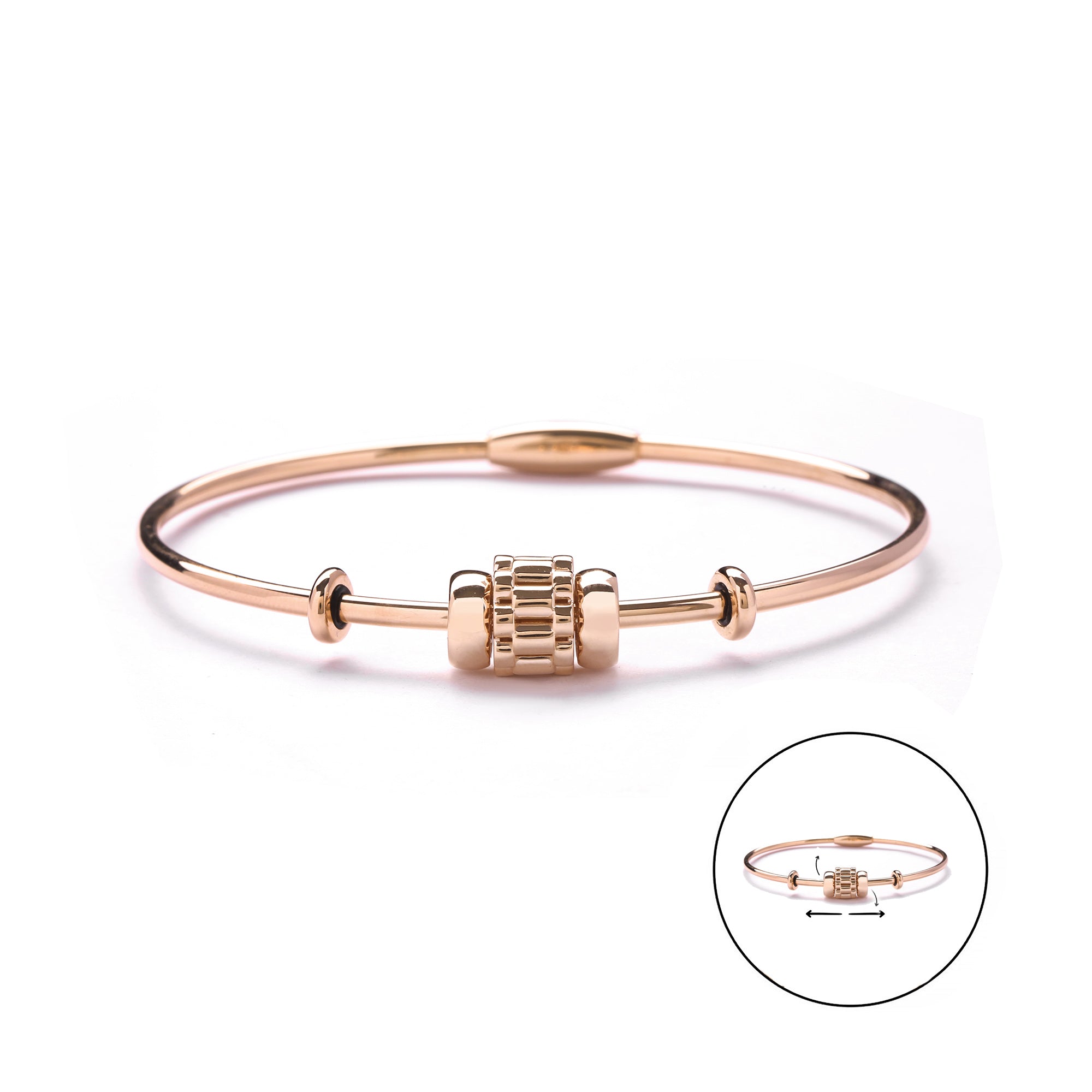 Alessandra Gold Bangle (Q2605040009)
