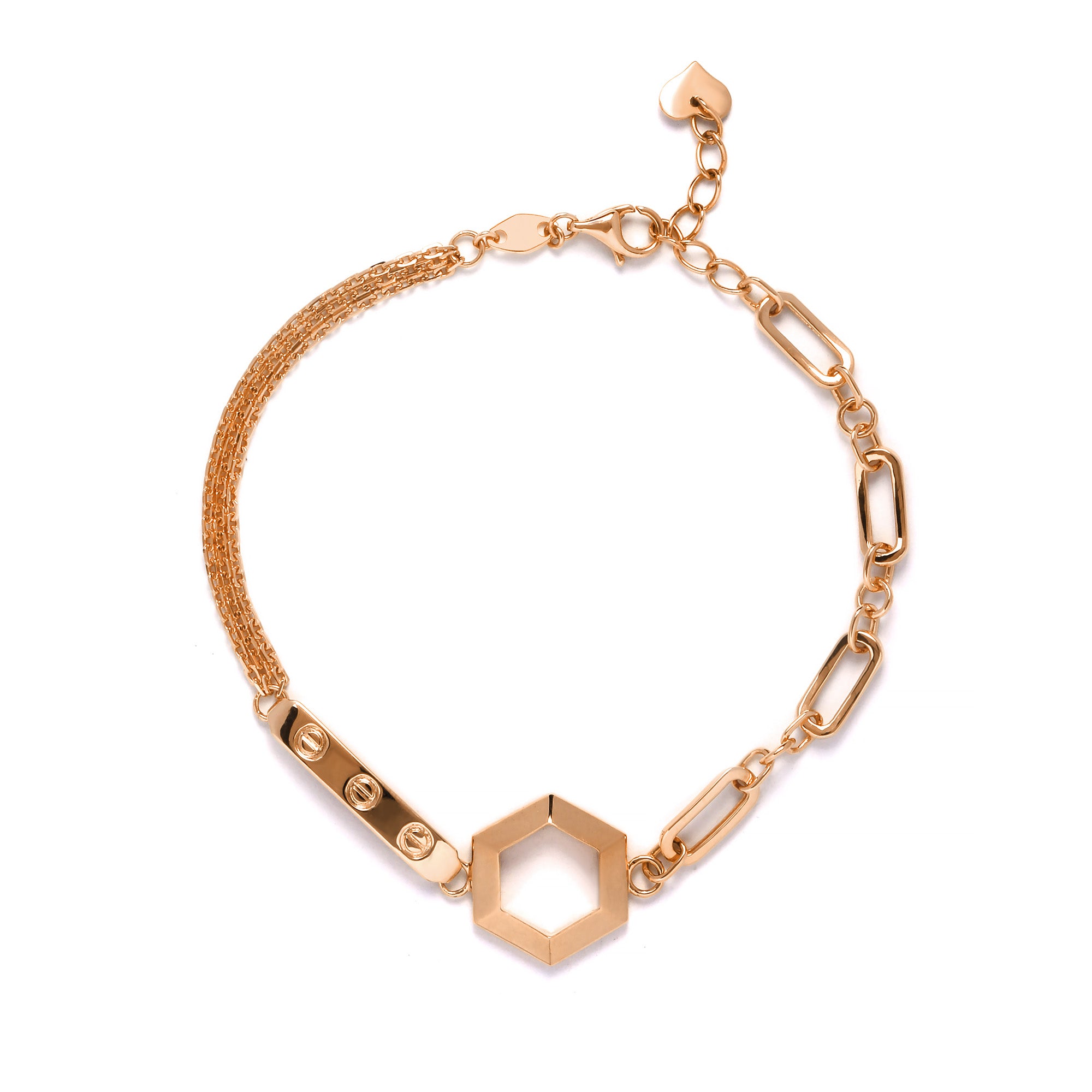 Elvora Gold Bracelet Rosegold (C2505140461)