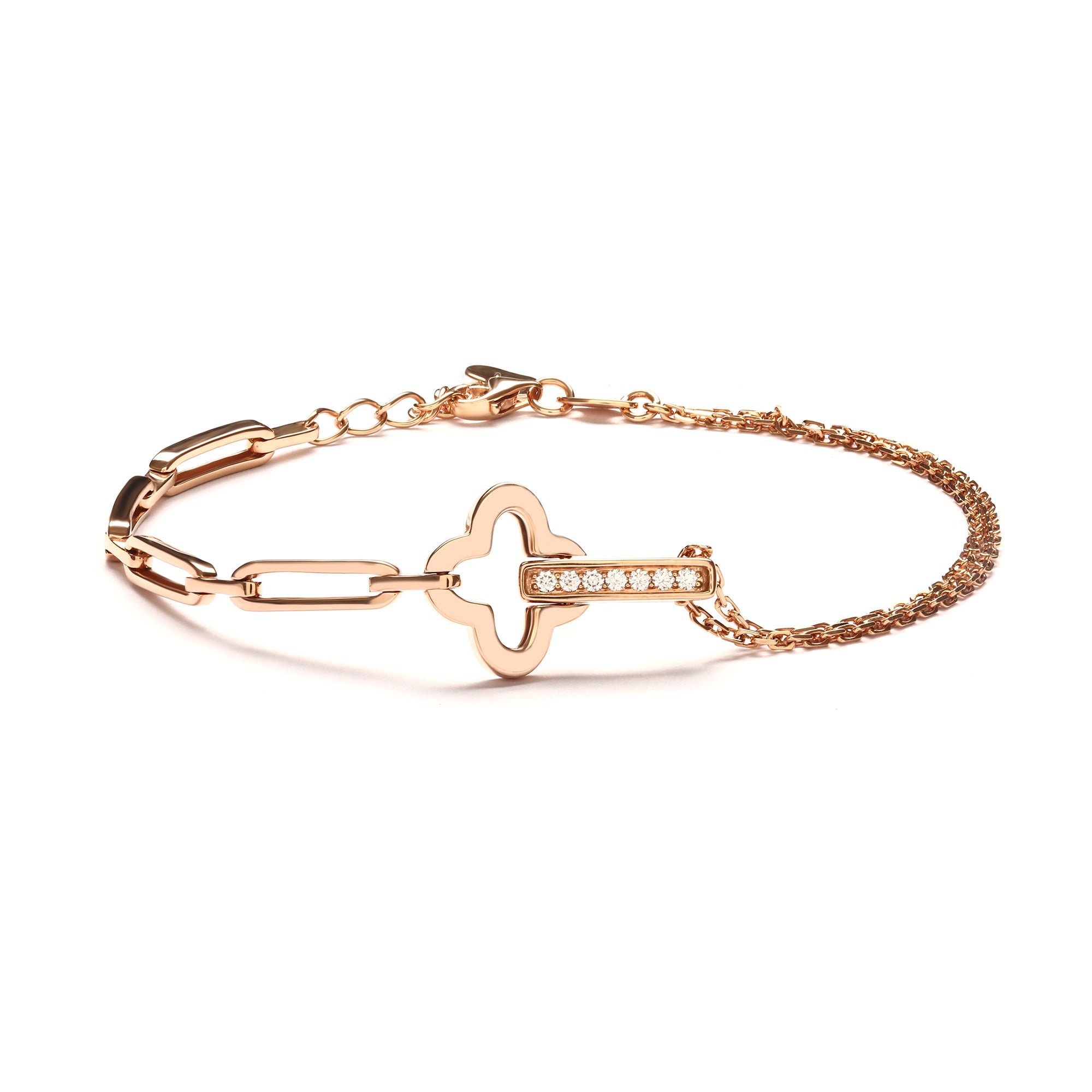 Falina Diamond Bracelet Rosegold (P2310270019)