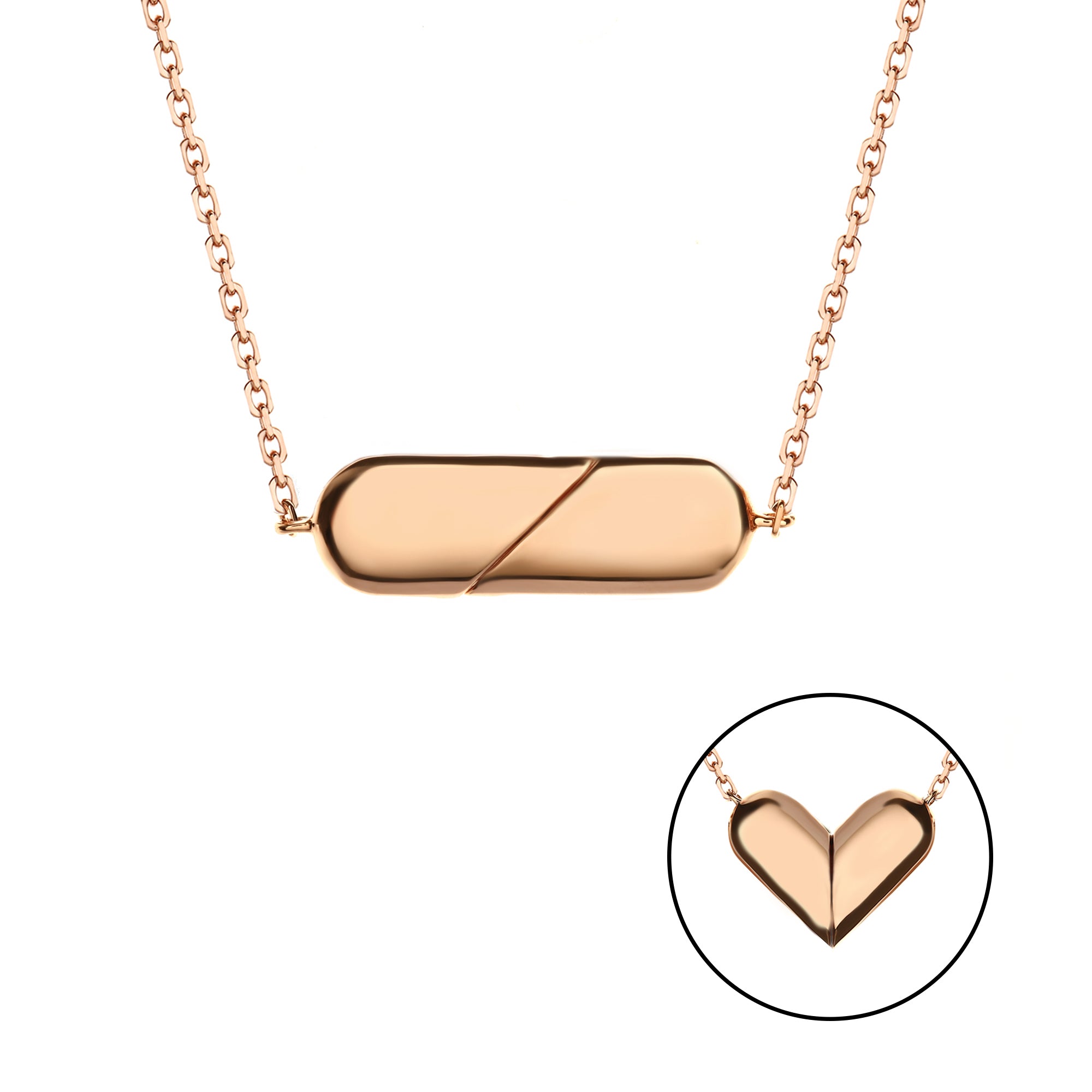 Femi Love Gold Necklace (G2312120006)