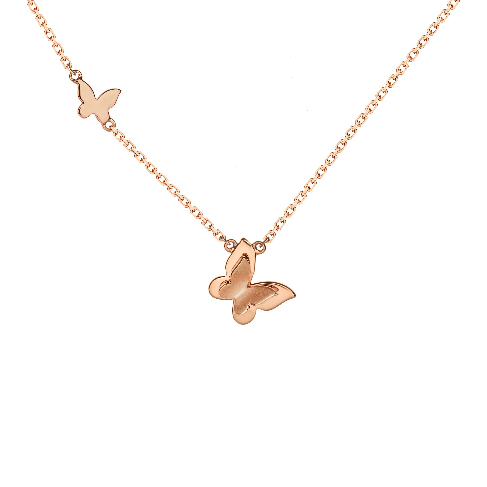Euthalia Gold Necklace Rosegold (G2401230076)