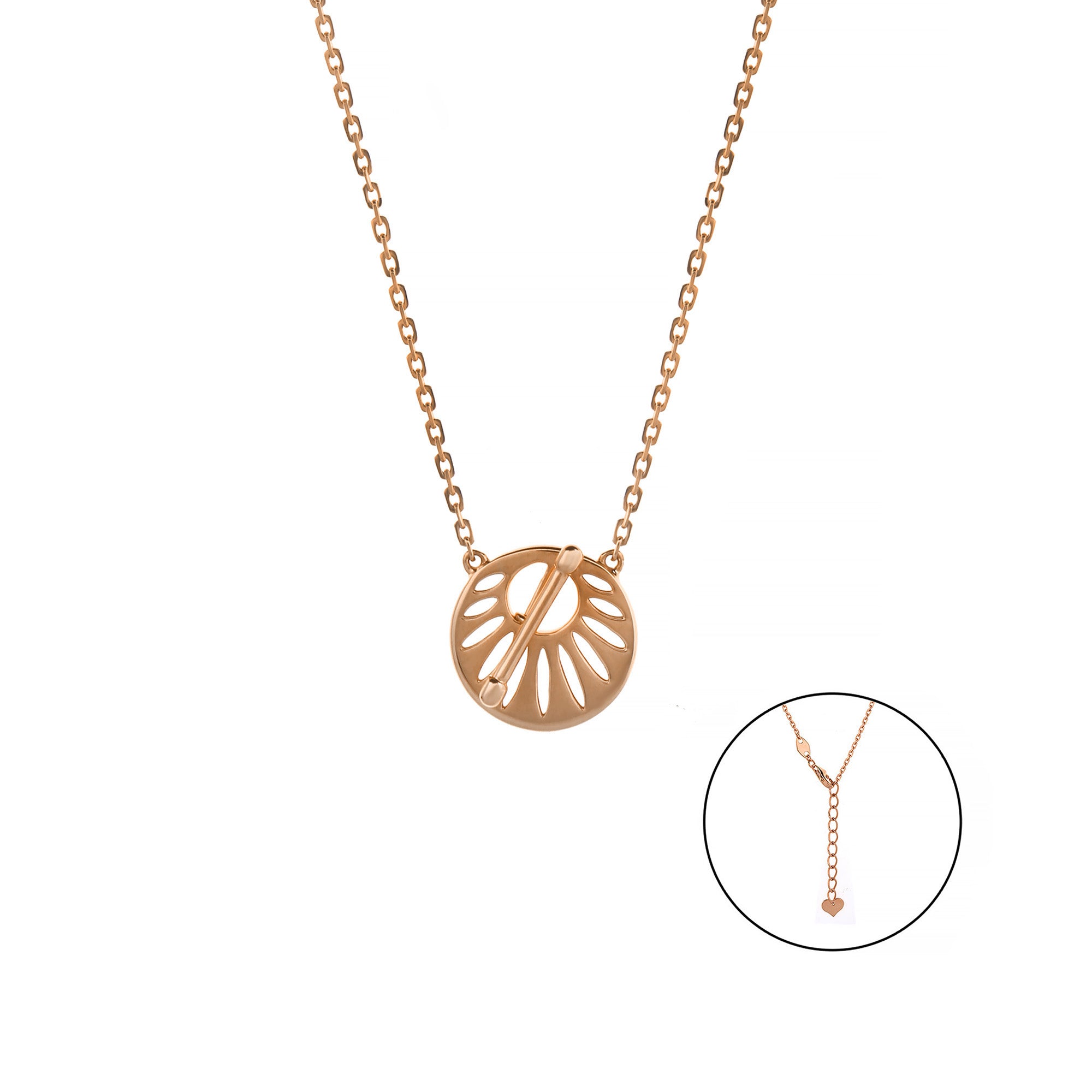 Iridiax Gold Necklace Rosegold (C2410160007)