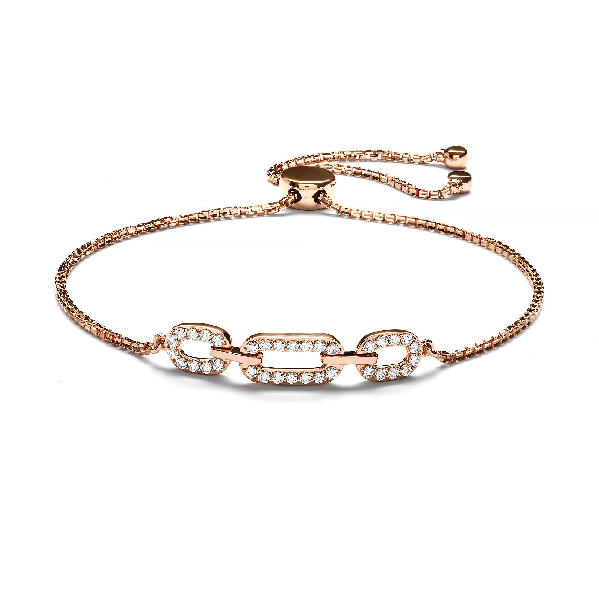 Kelsey Diamond Bracelet Rosegold (P2311210047)