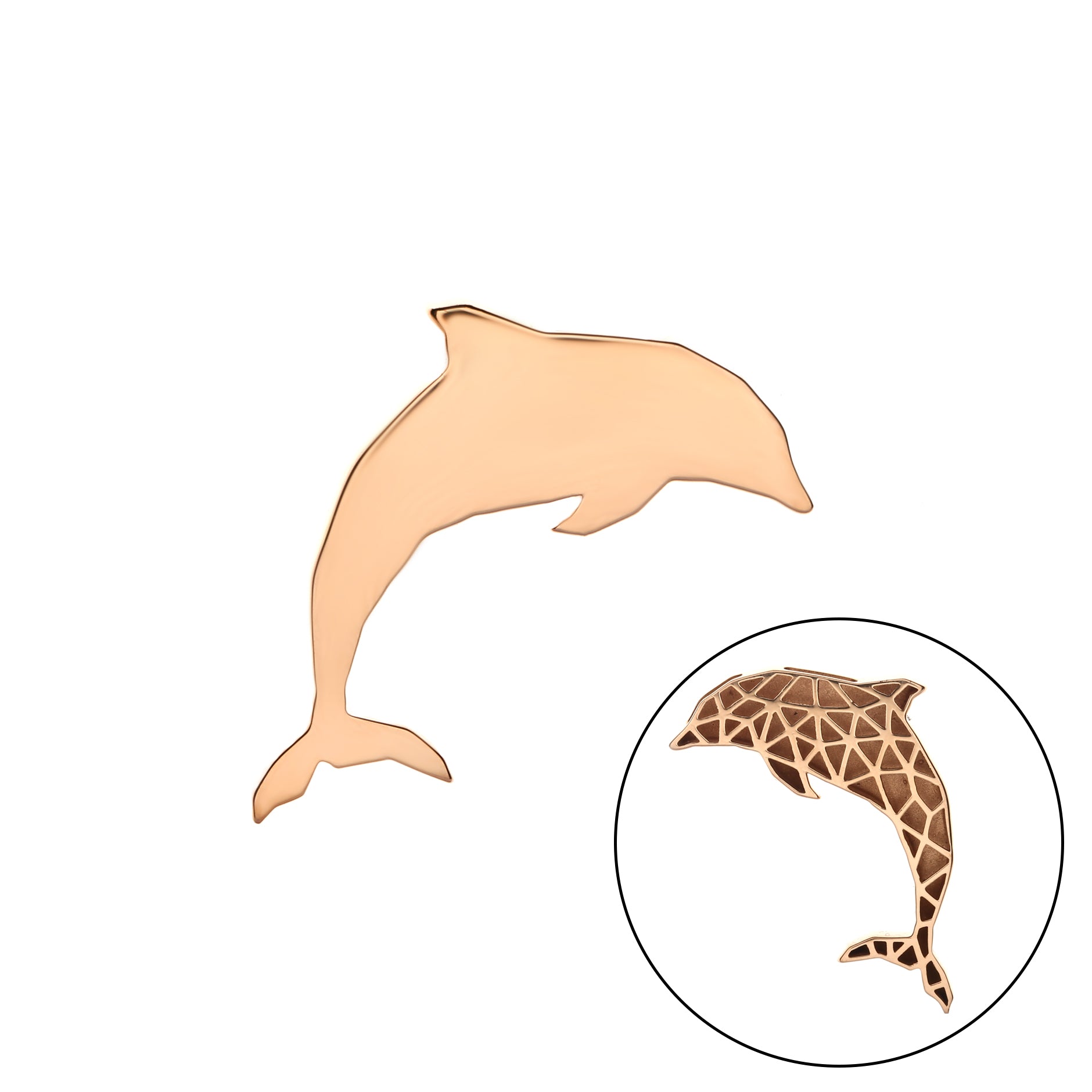 Dolph Gold Pendant Rosegold (G2403050003)