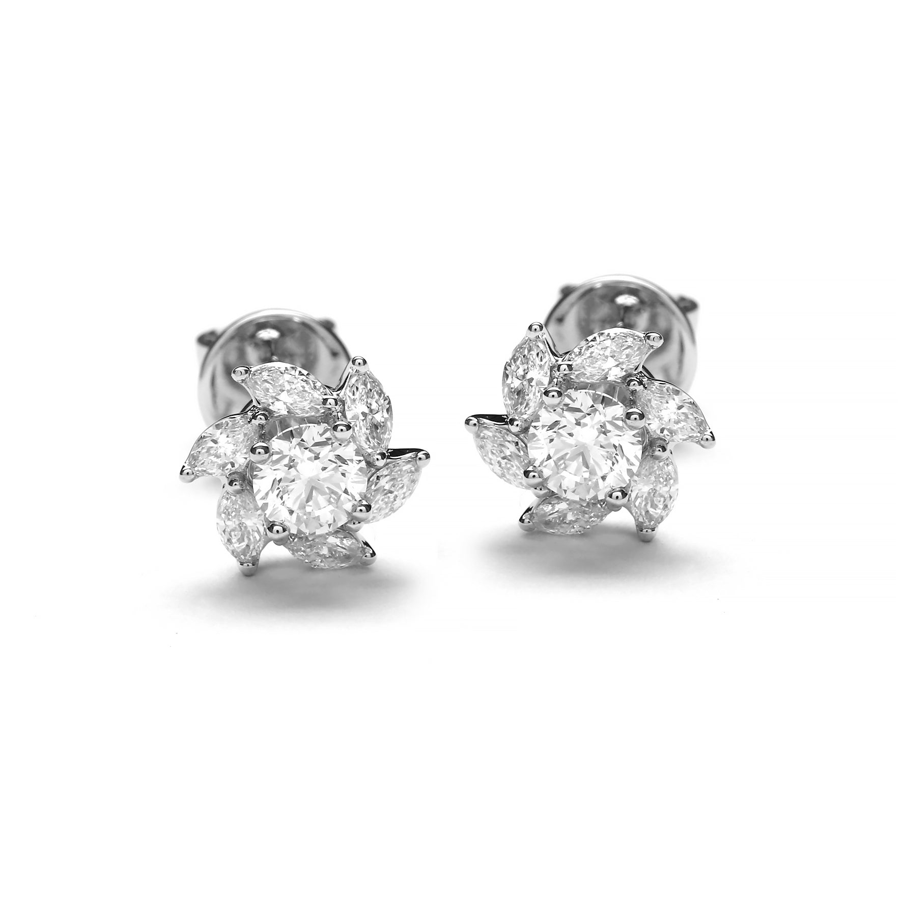 Calandra Set Diamond Earrings (P2310100061)