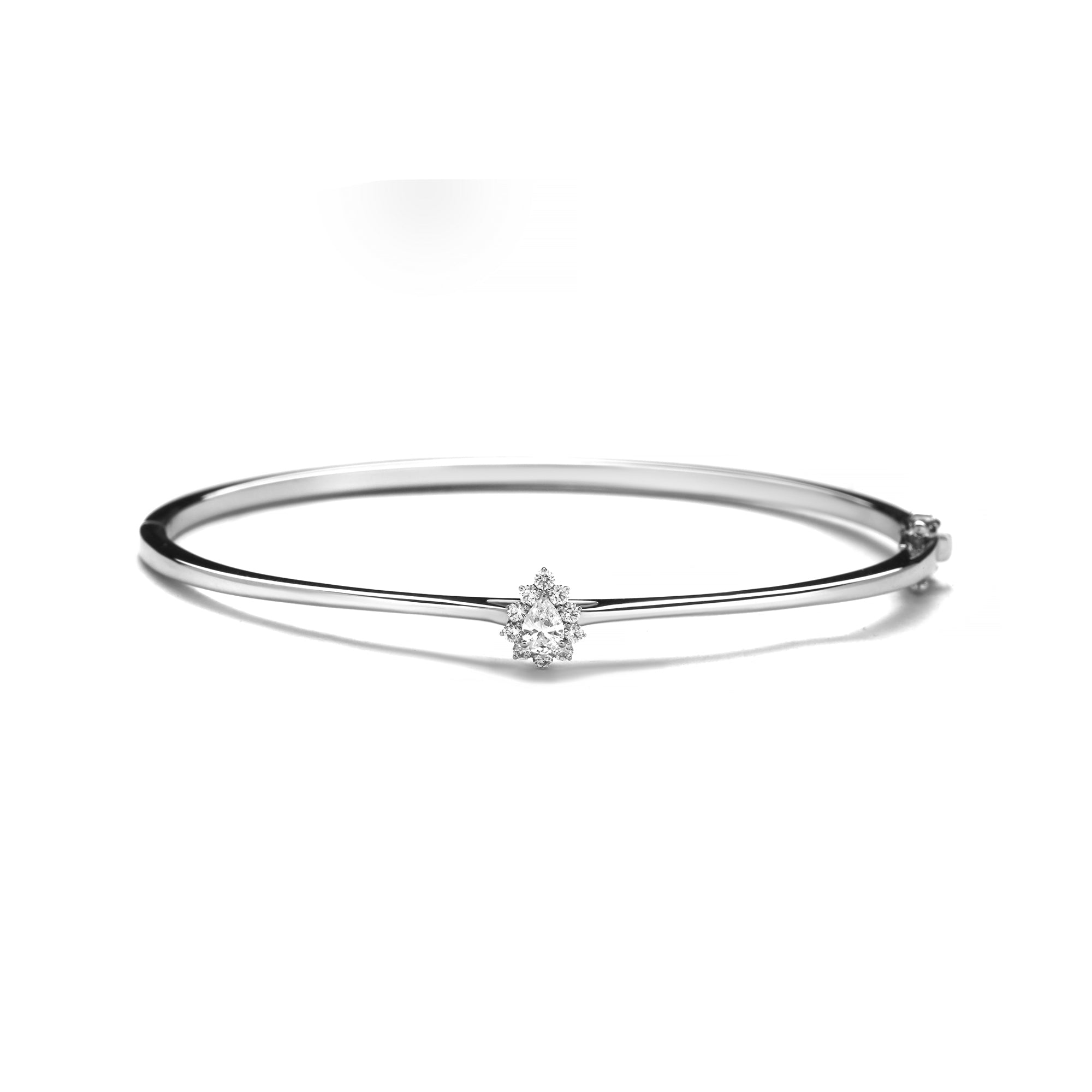 Lustre Set Diamond Bangle (P2504100018)