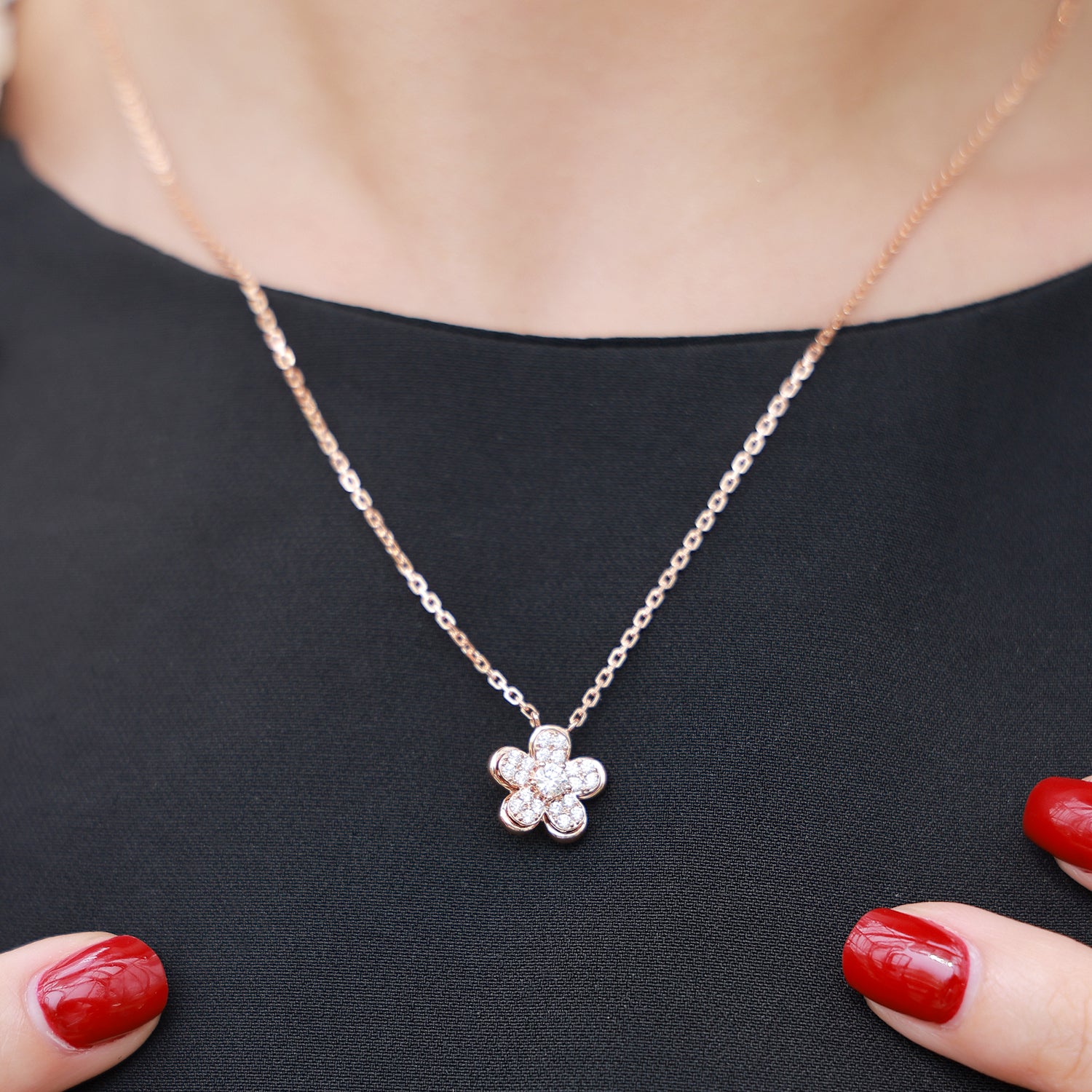 Lyra Diamond Necklace (P2311150065)