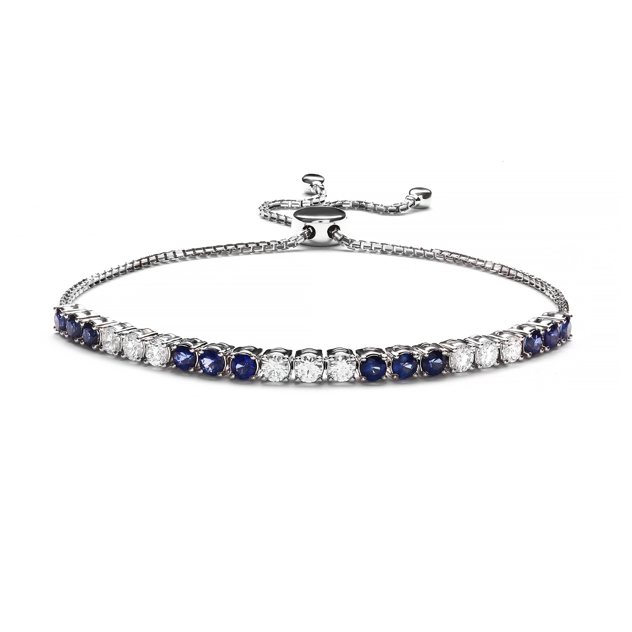 Natalyn Diamond Bracelet With Sapphire (P2303230021)