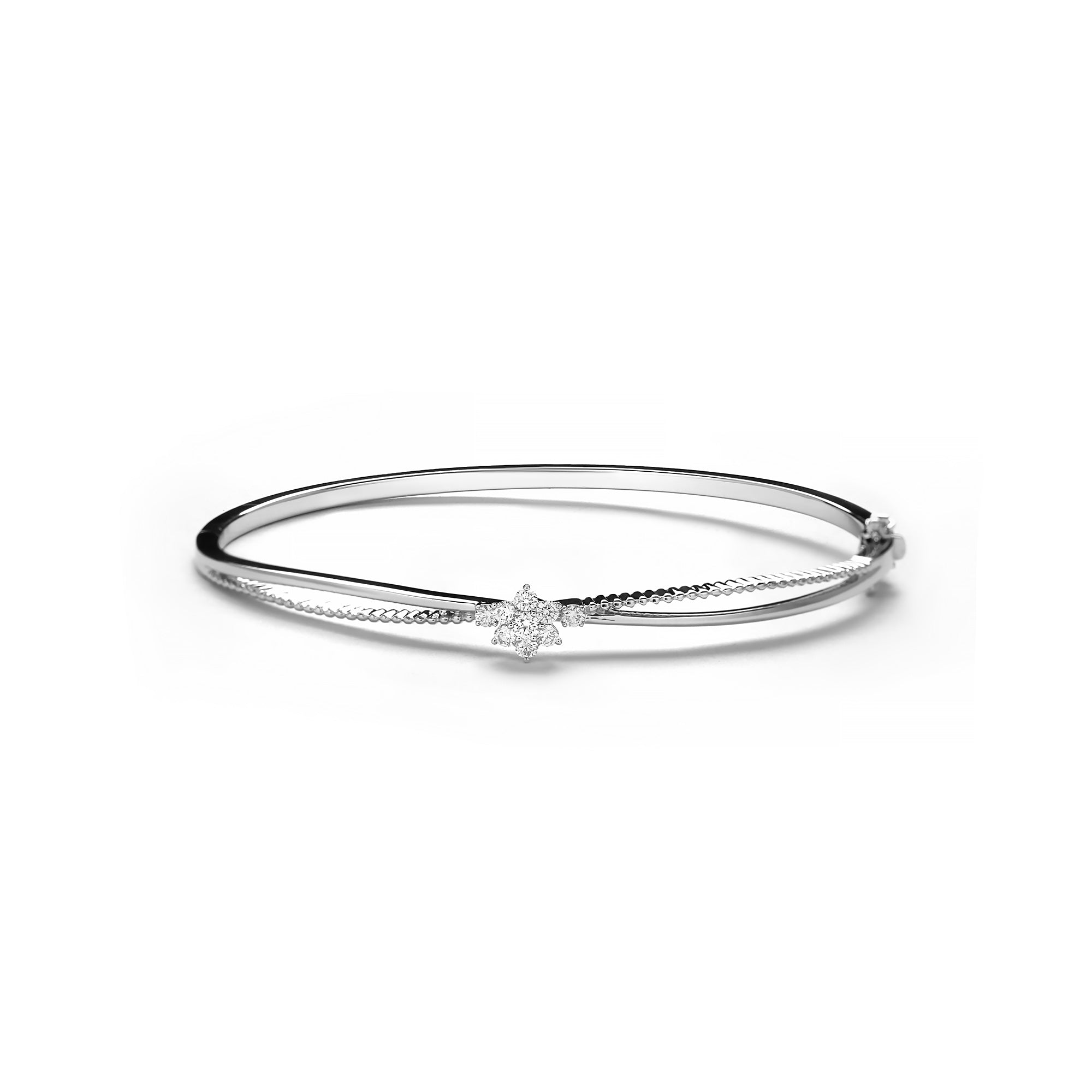 Navrel Set Diamond Bangle (P2505080016)