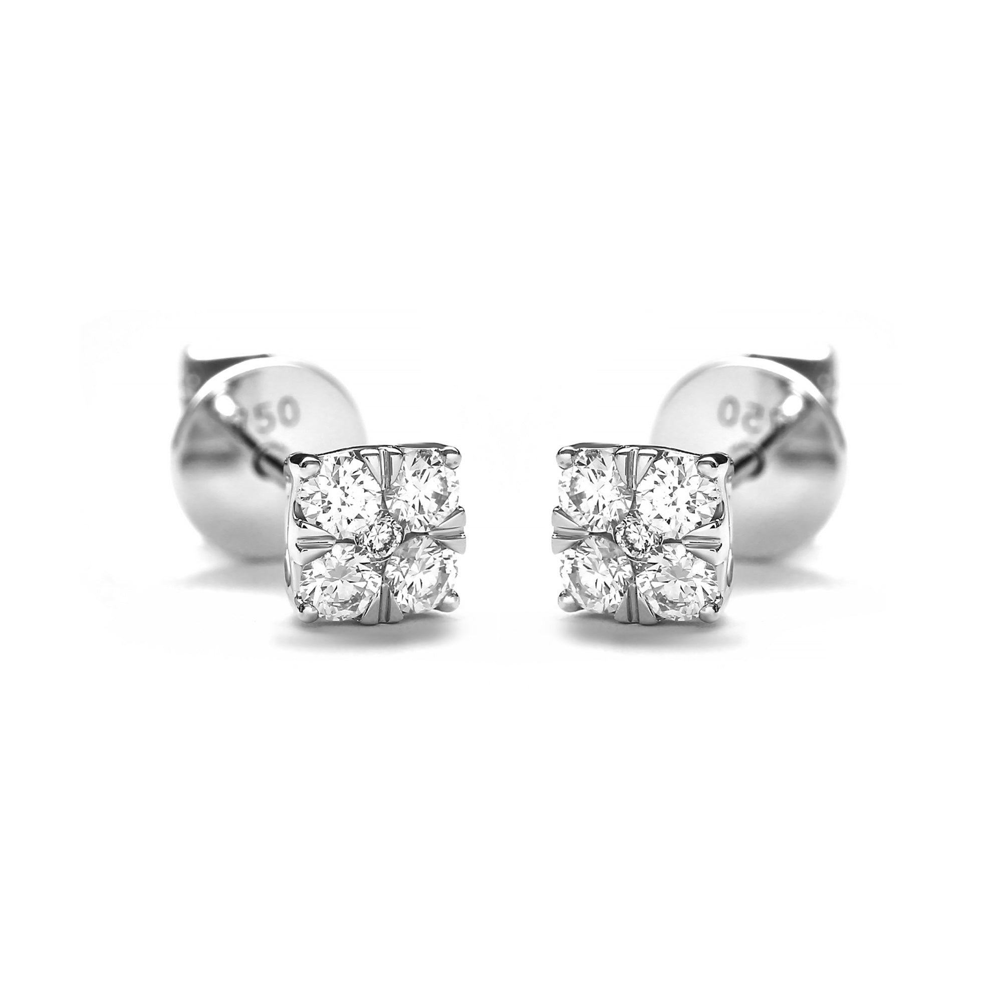 Nirel Set Diamond Earrings (P2507300022)