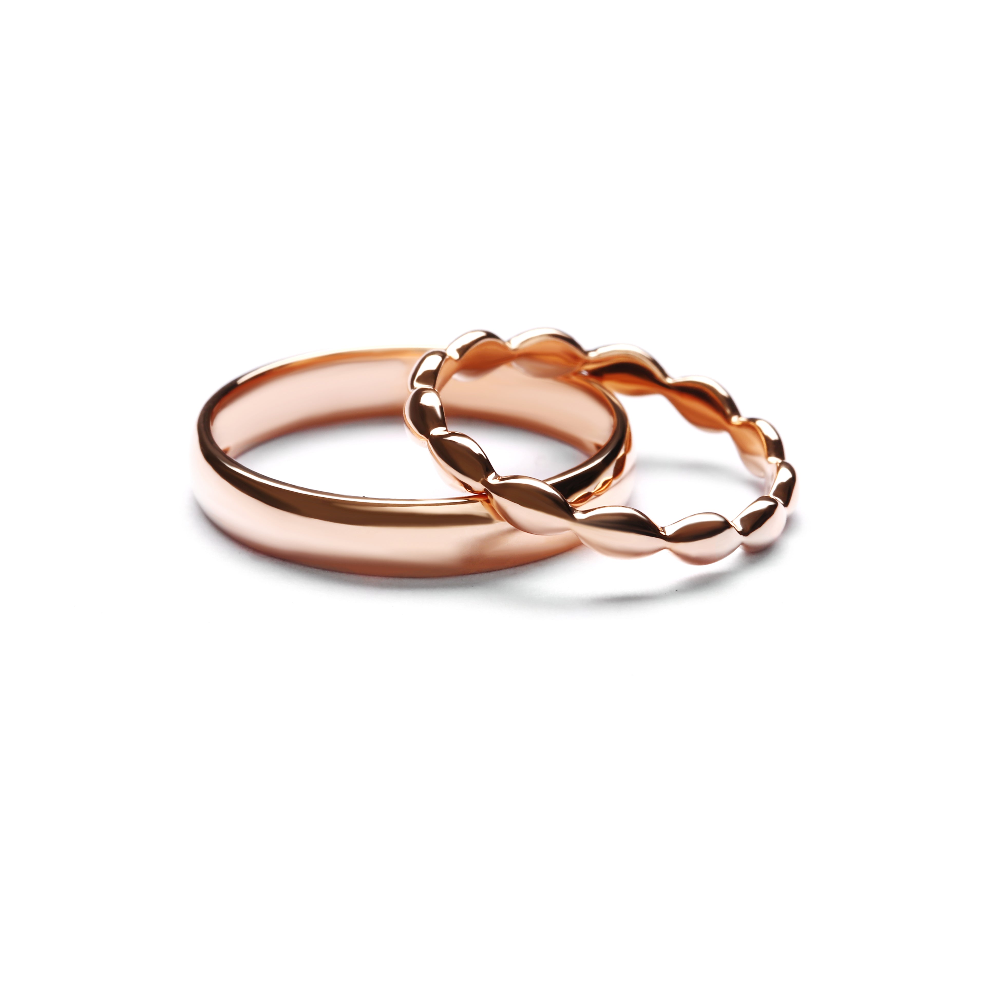 Rylie and Ryan Couple Gold Ring