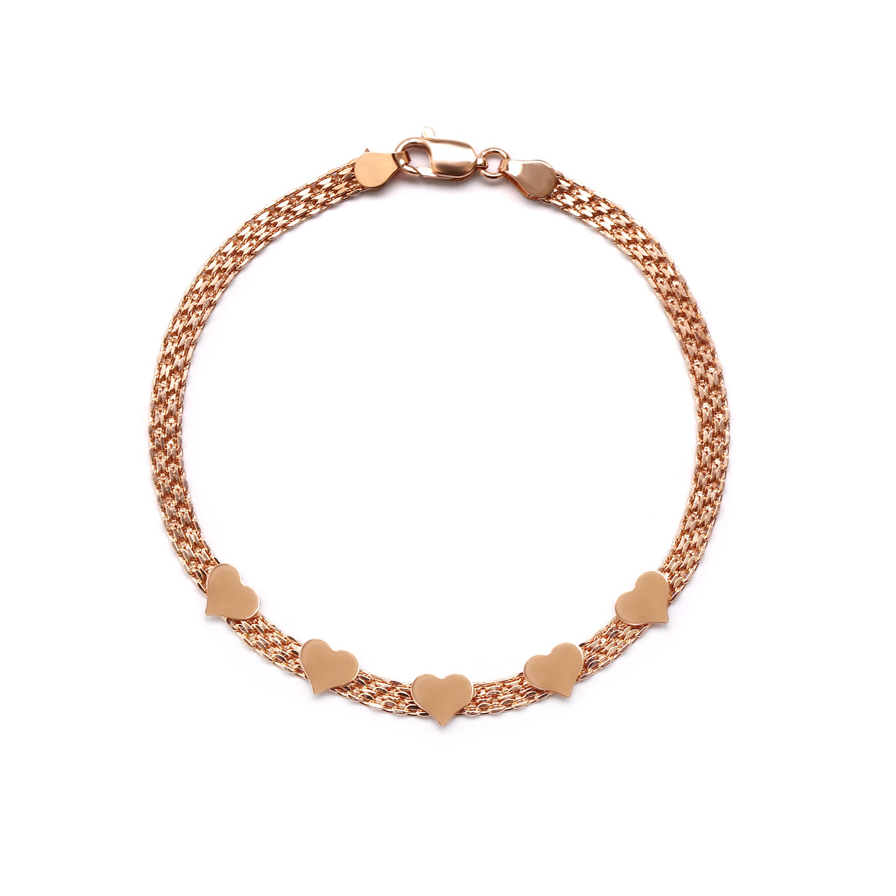 Valincia Gold Bracelet Rosegold (S2307200159)