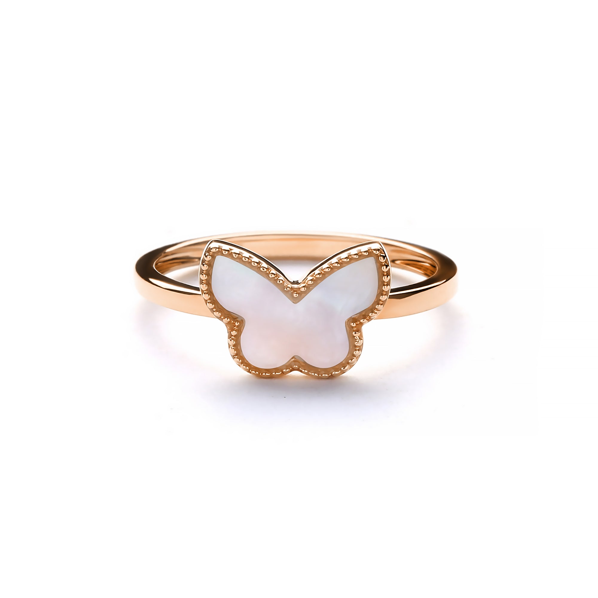 Aluna on Mother of Pearl Gold Ring (G2512100148)