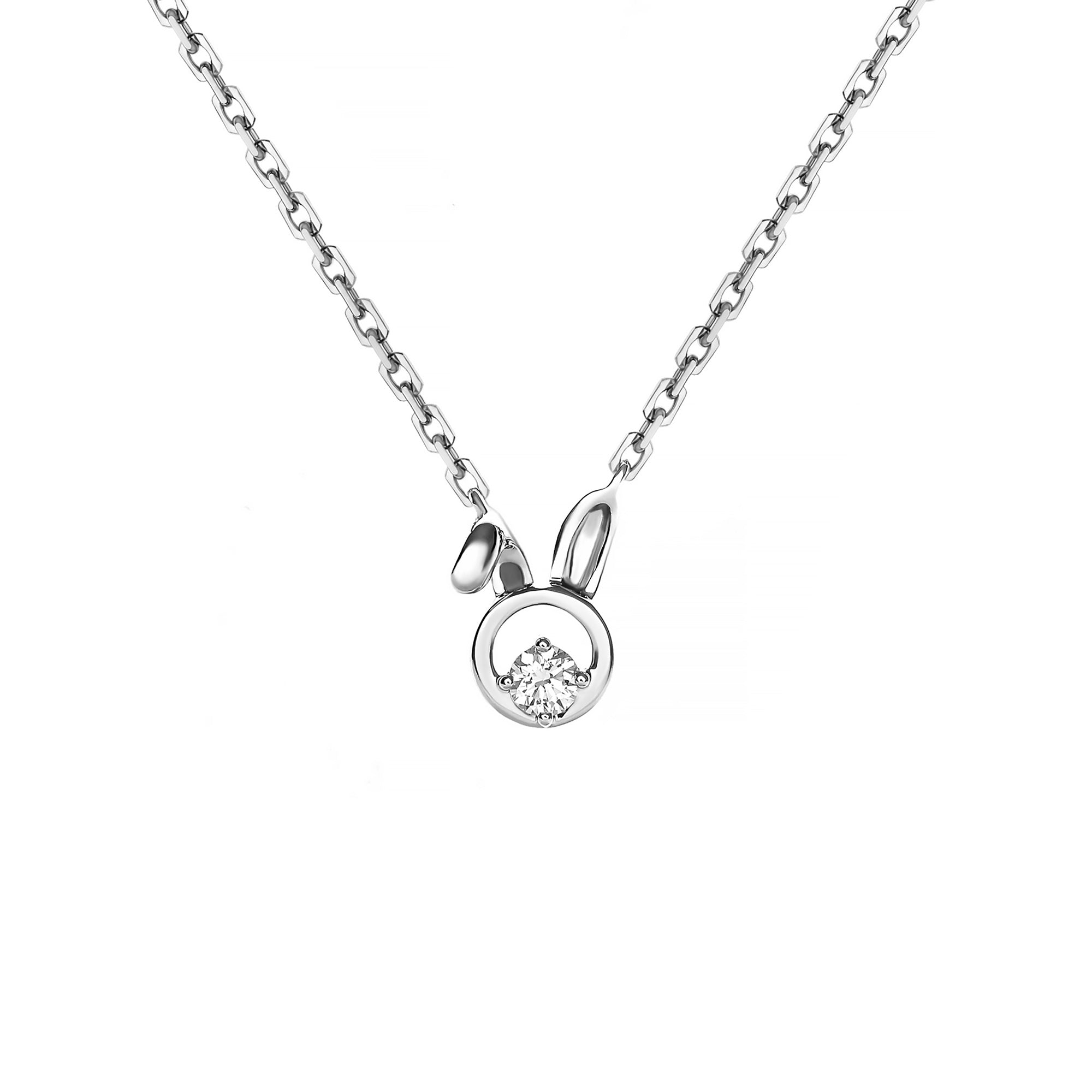 Bunny Diamond Necklace (P2508220095)