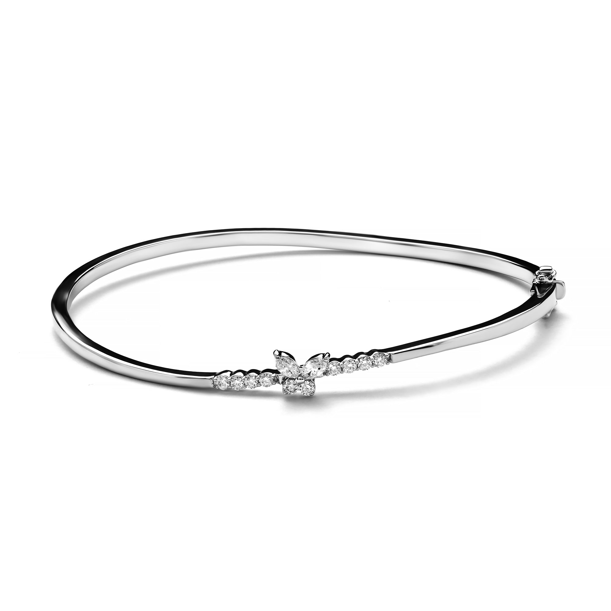 Butterfly Diamond Bangle (P2403210032)