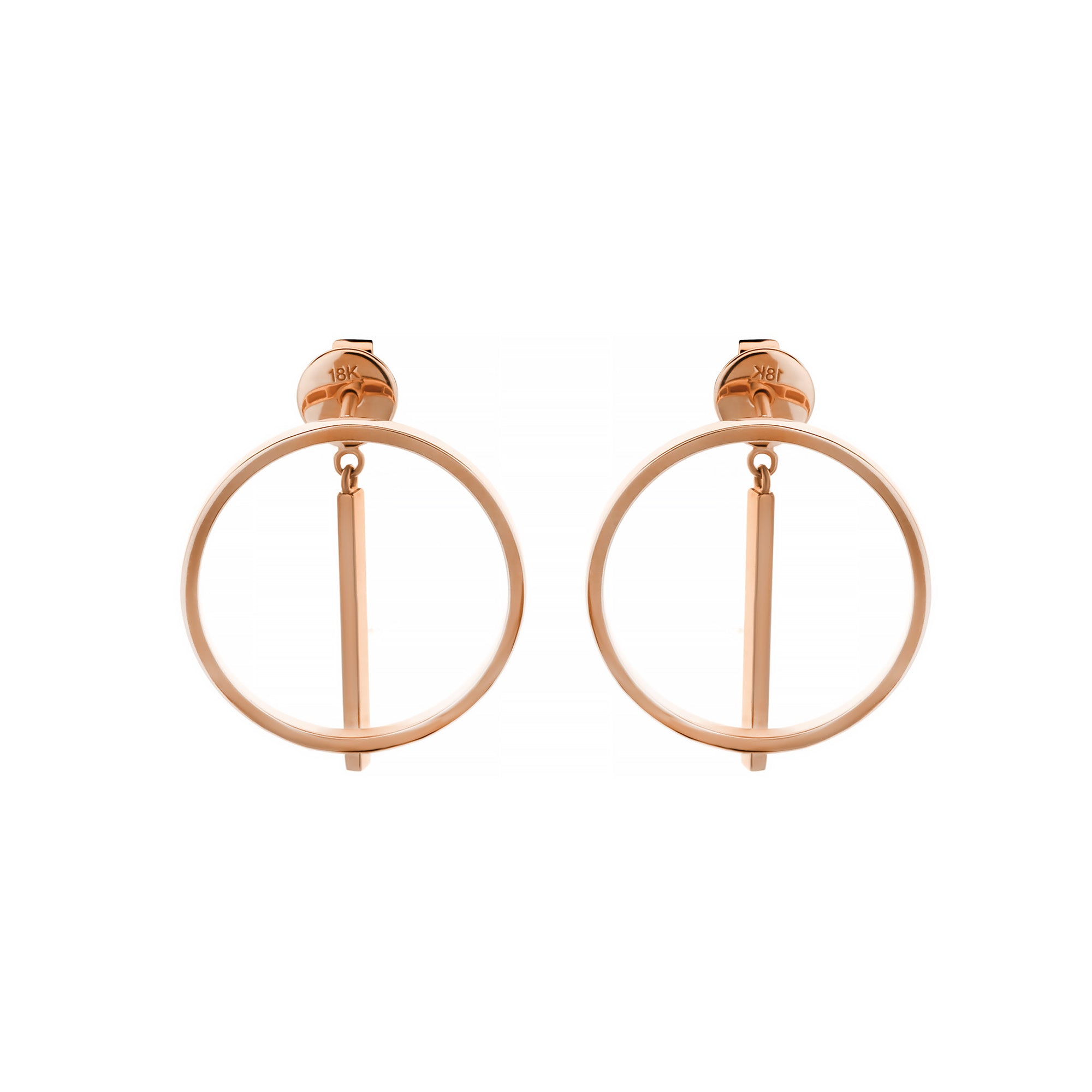 Mace Gold Earring (C2409140002)
