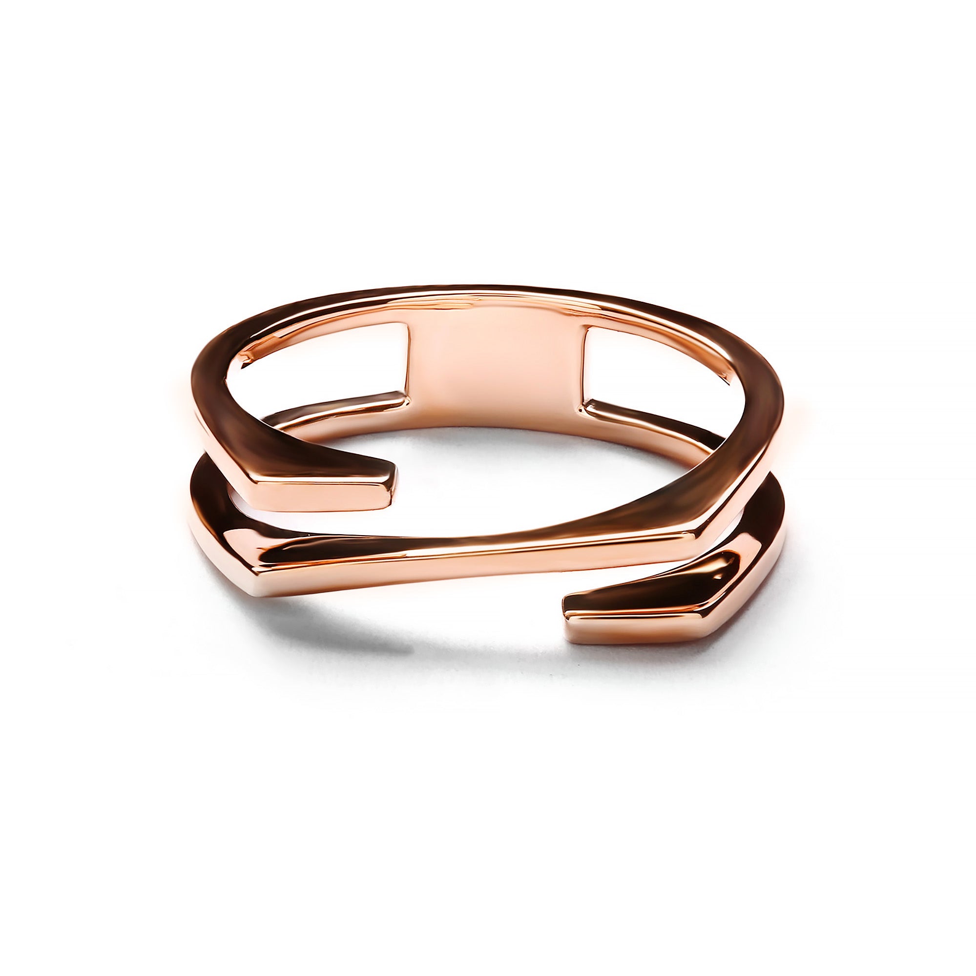 Reagan Double Gold Ring (G2401090056)