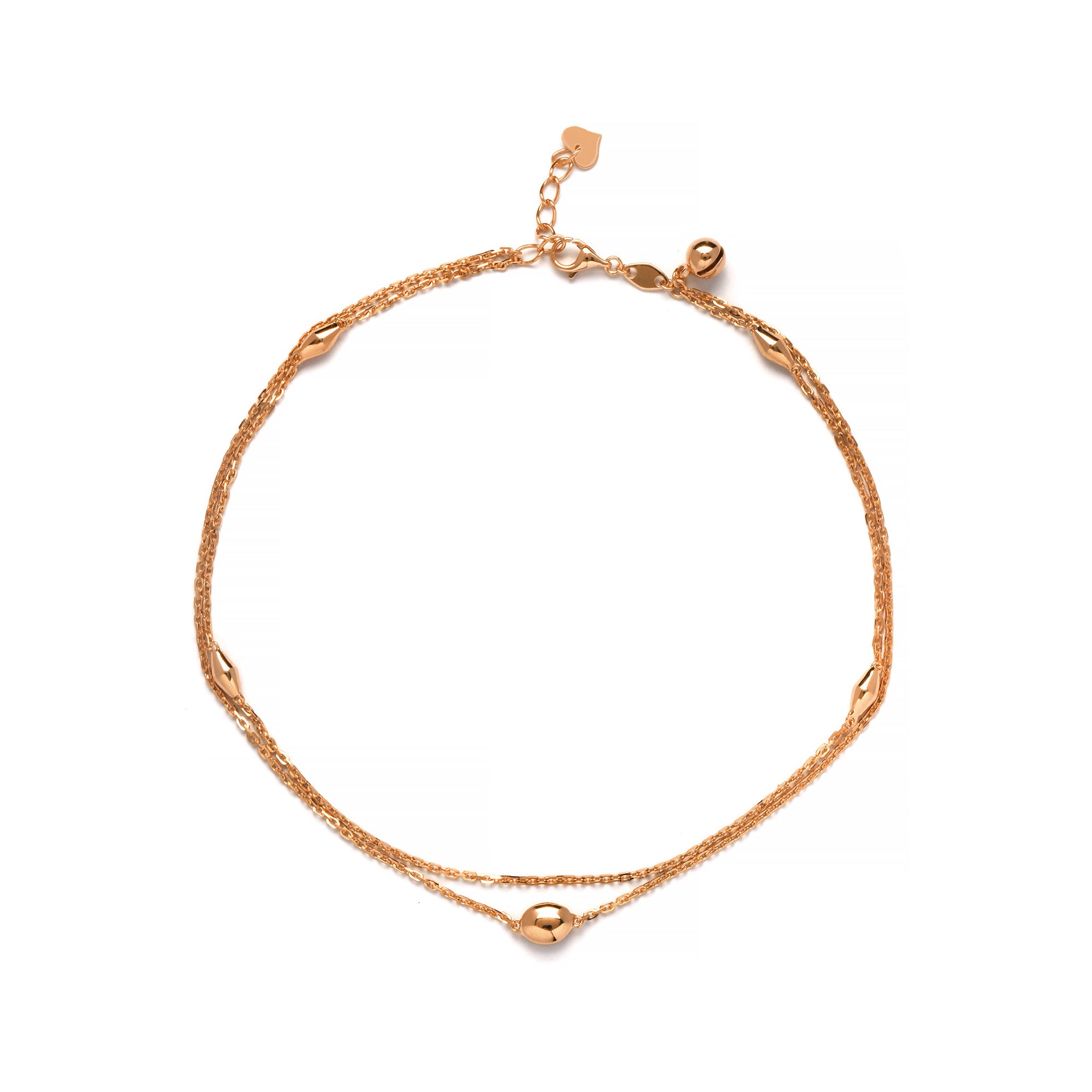 Revaria Gold Ankle Bracelet Rosegold (C2408050295)