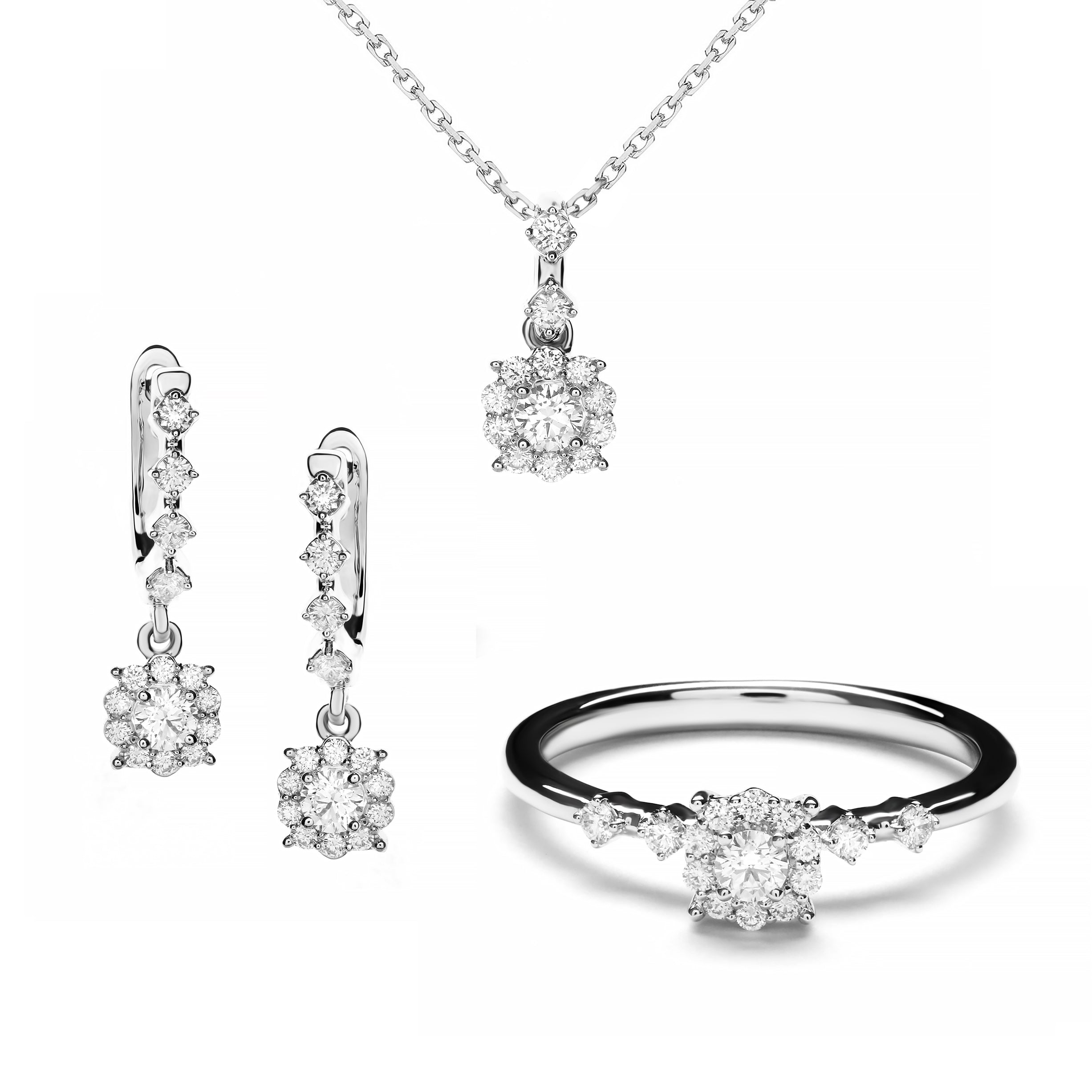 Tamara Set Diamond (Red Wine)