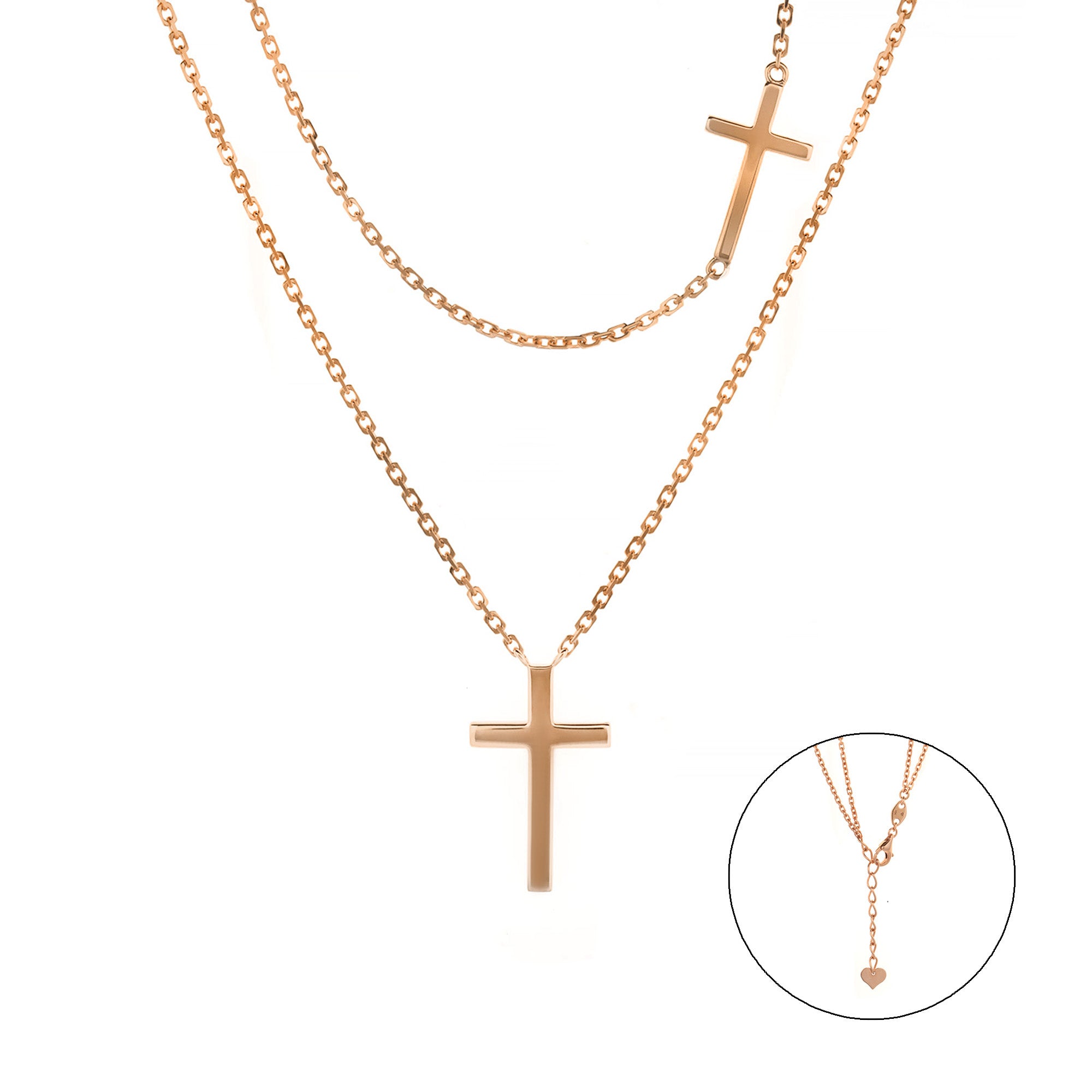 Verity Gold Necklace Rosegold (C2409250007)