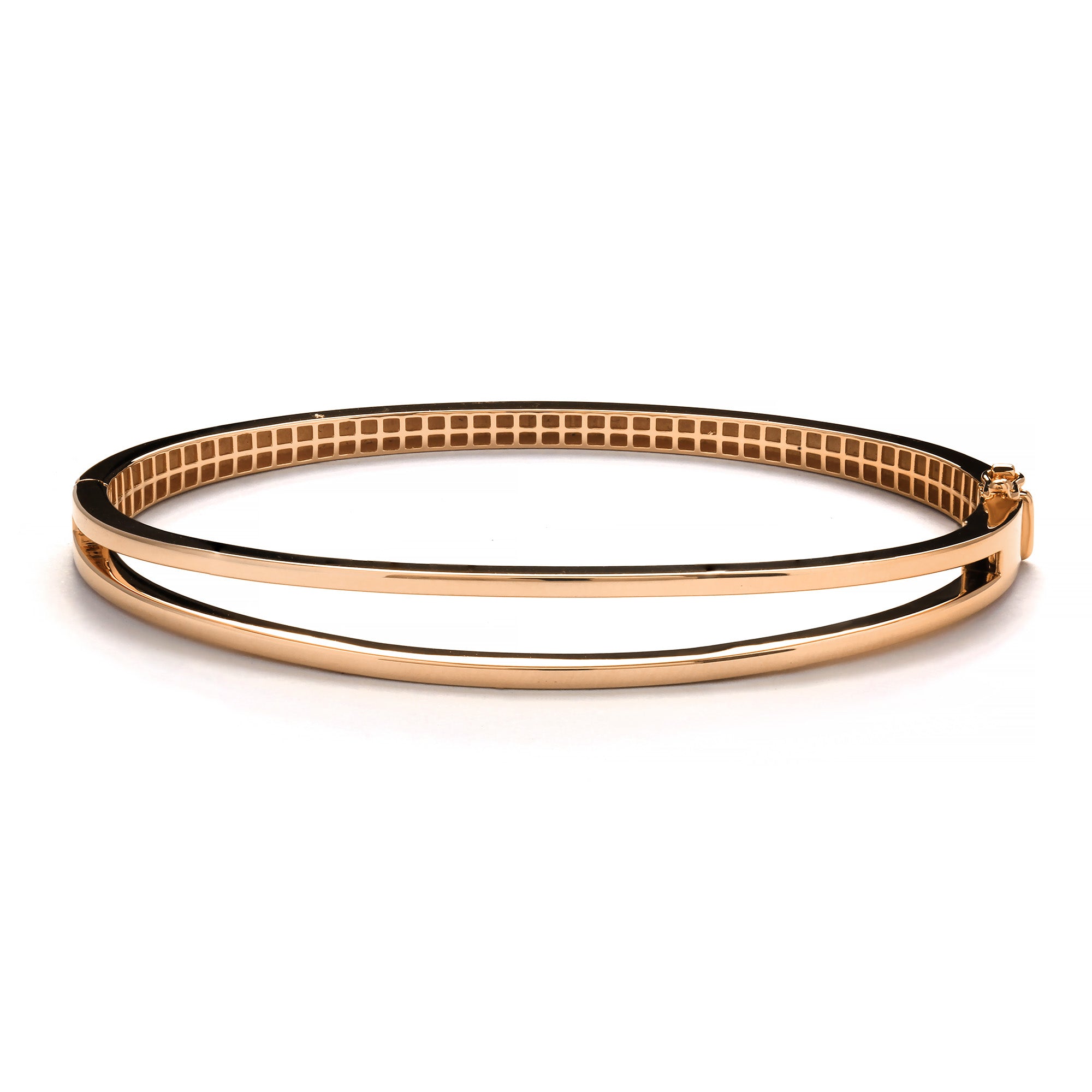 Zeno Gold Bangle Rosegold (C2410220098)