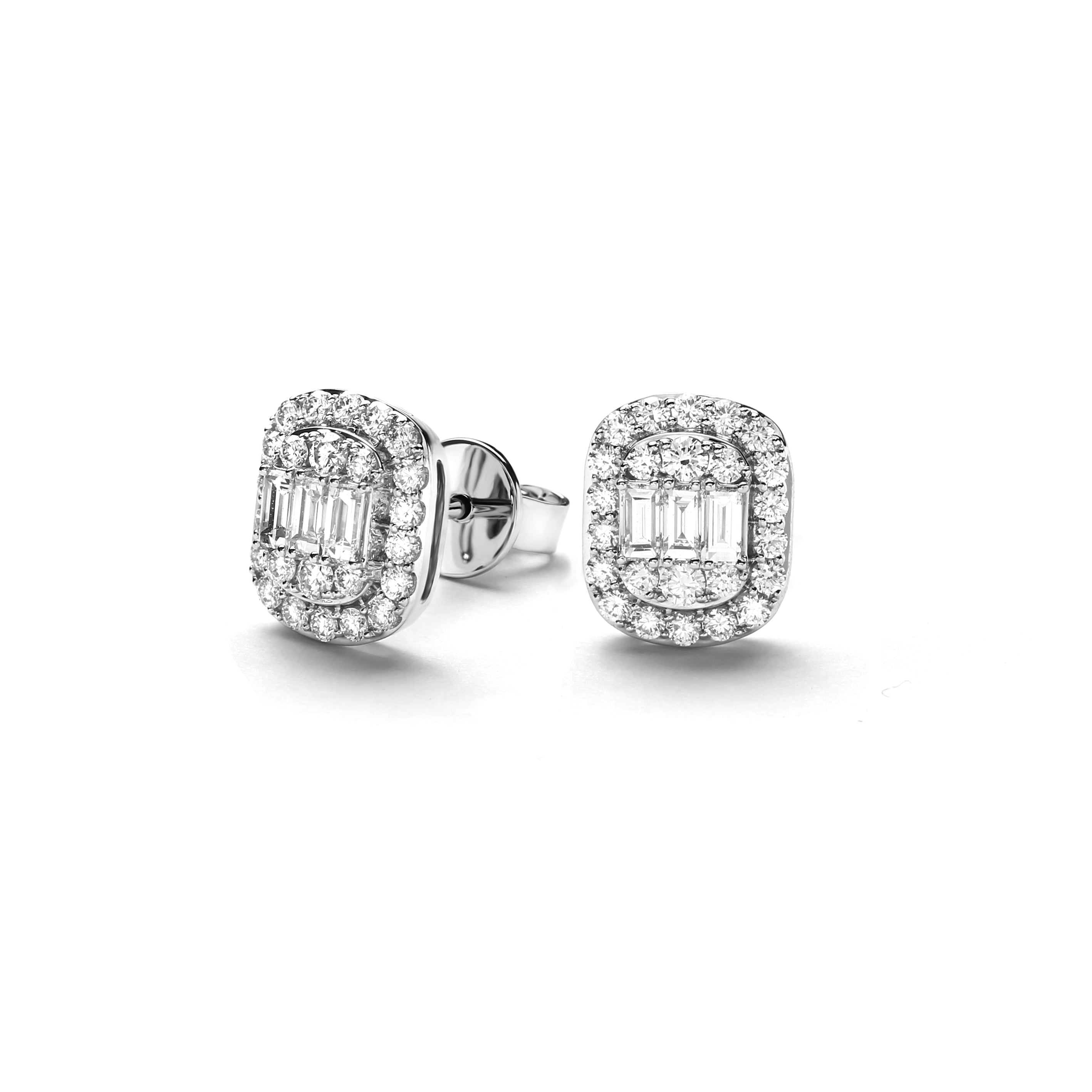 Clarabella Set Diamond Earrings (P2302020034)