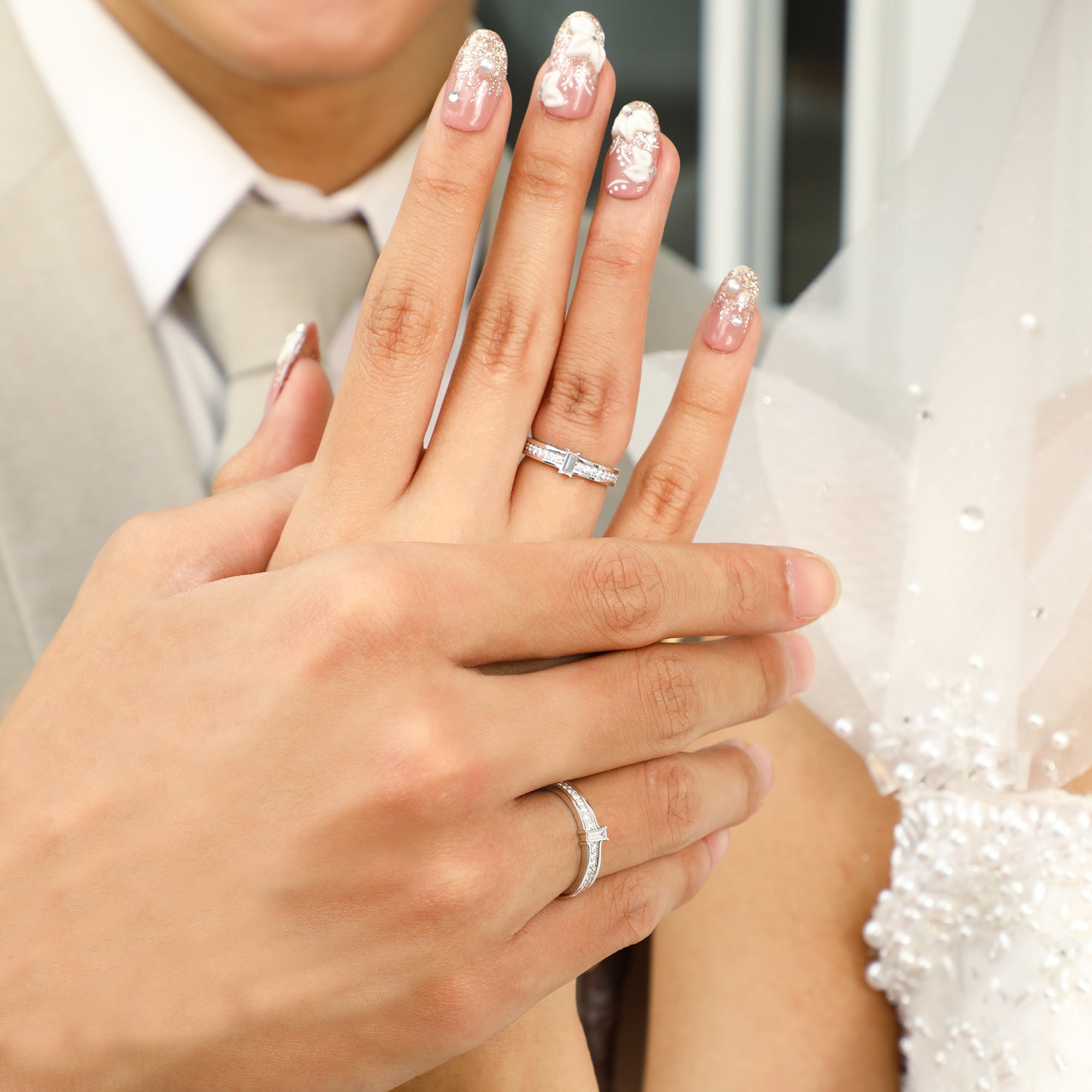 Indyra Couple Diamond Ring