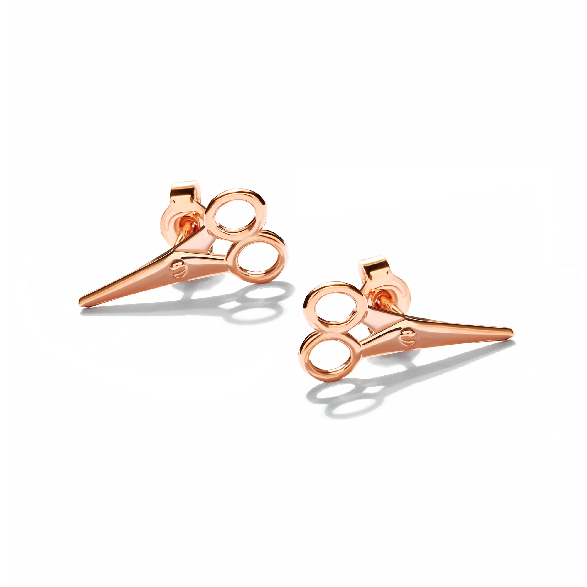 Scissors Gold Earring (S2302060211)