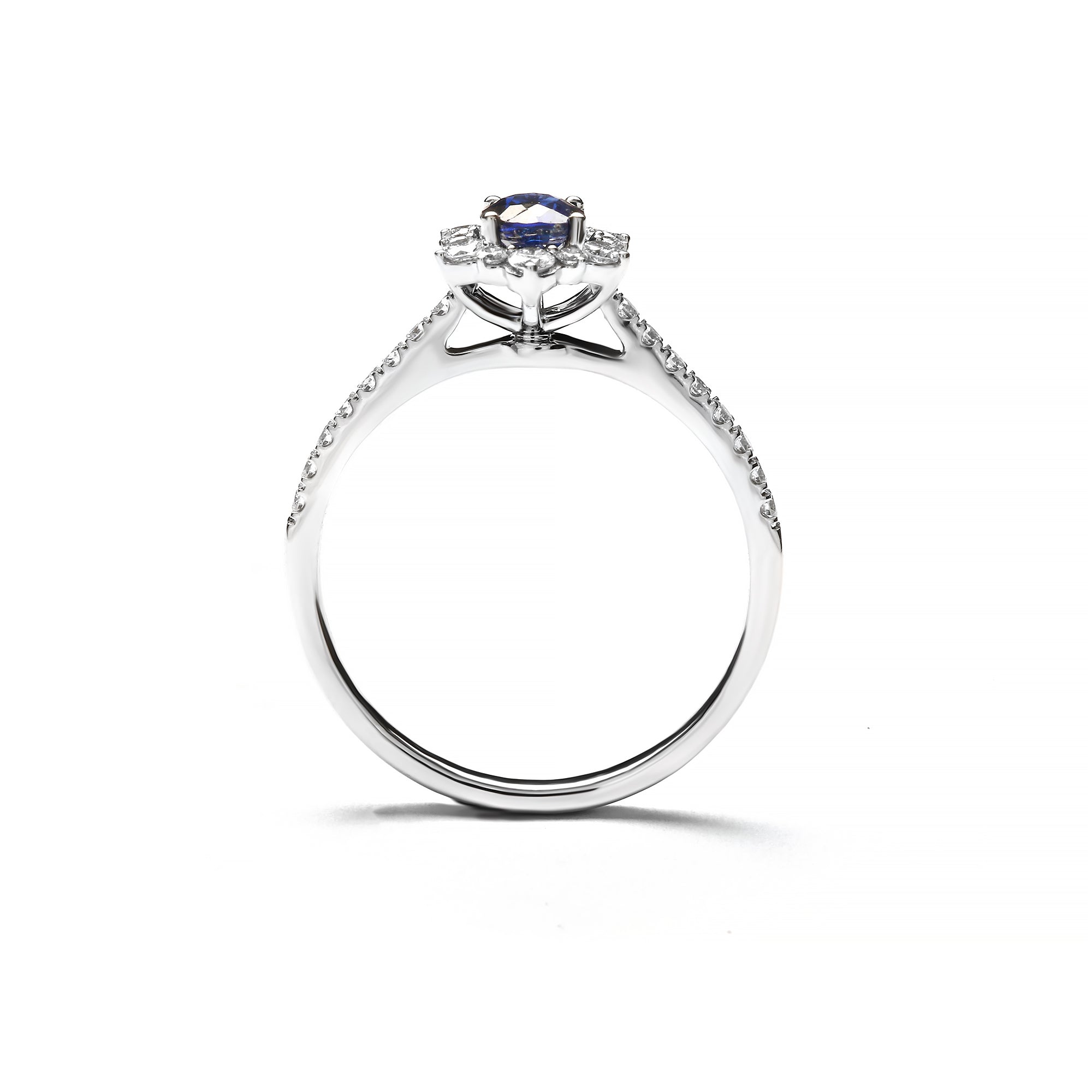 Delacruise Diamond Ring With Sapphire (P2301040006)