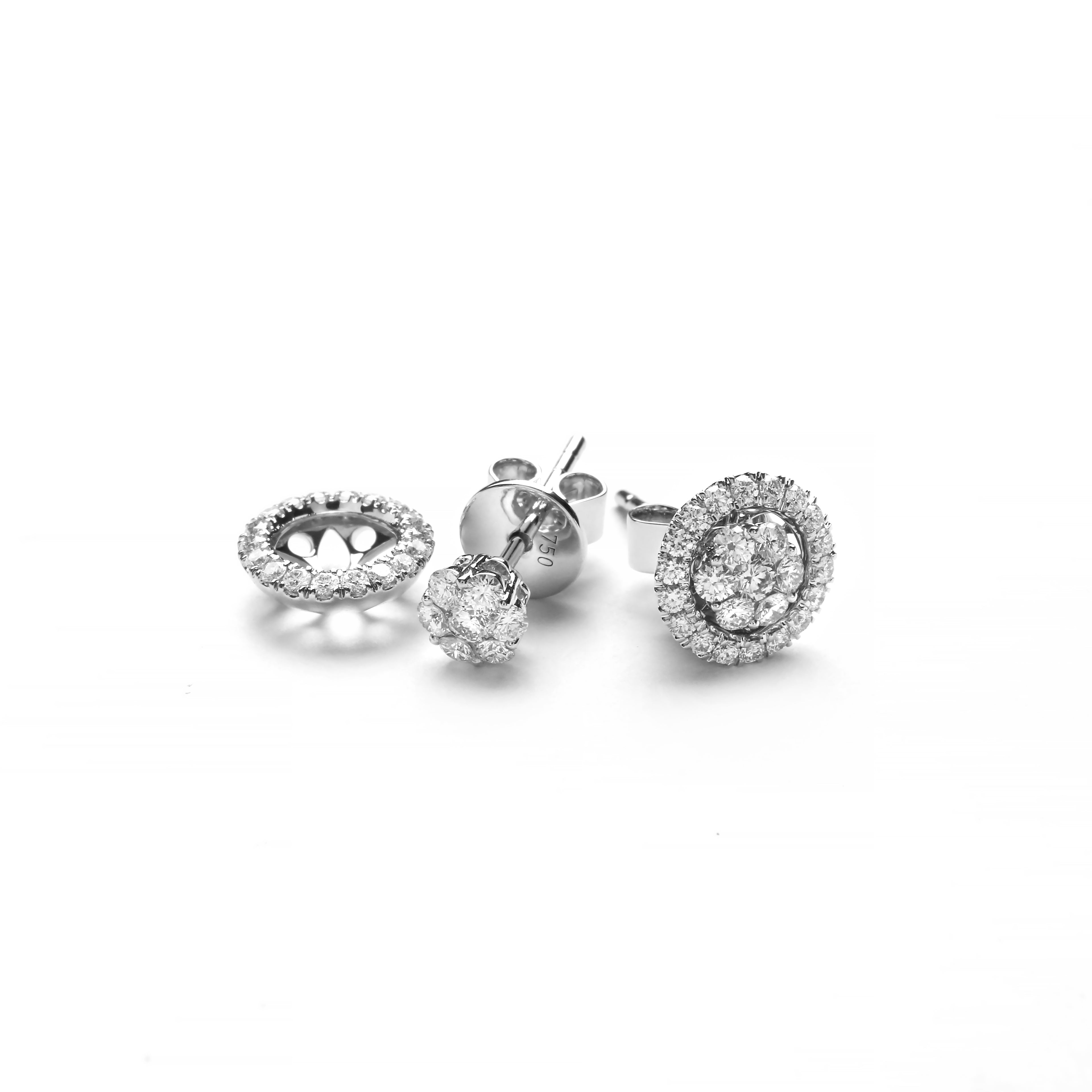 Freya Two In One Diamond Earrings (P2308230006)