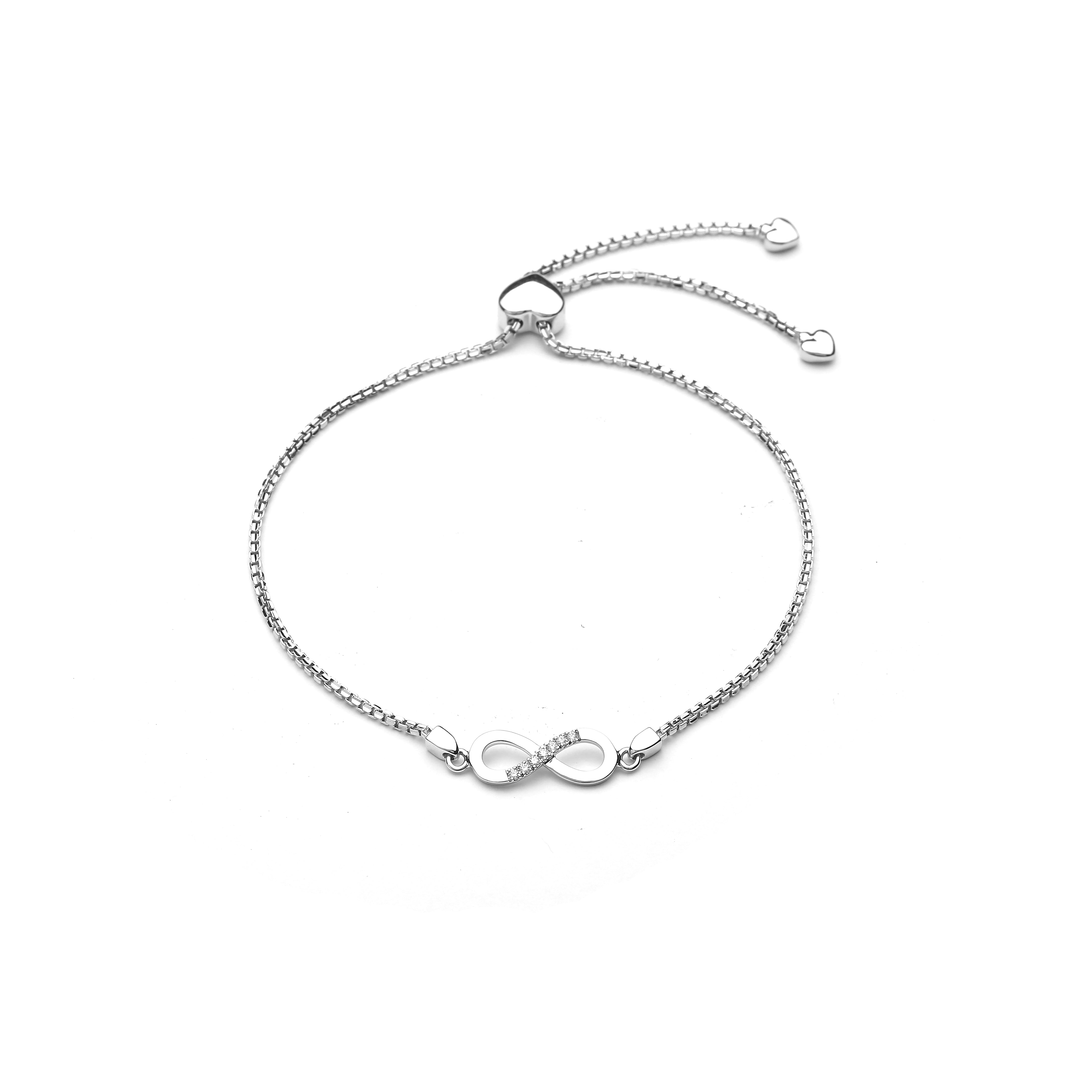 Half Infinity Diamond Bracelet (P1908270001)