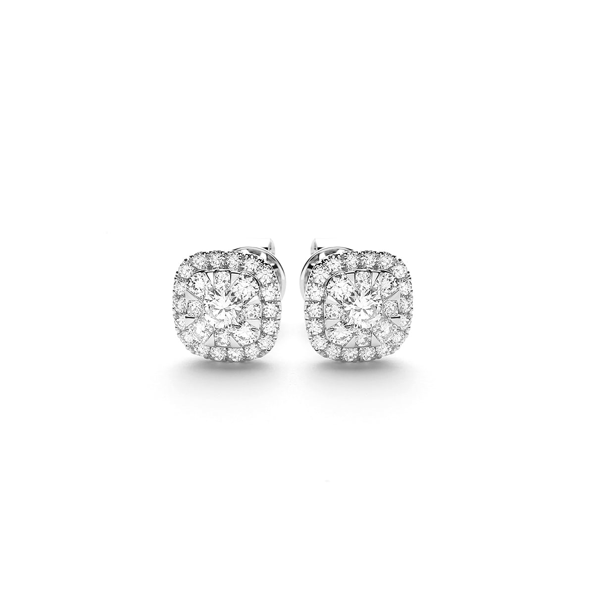 Nadine Medium Set Diamond Earrings (P2403140153)