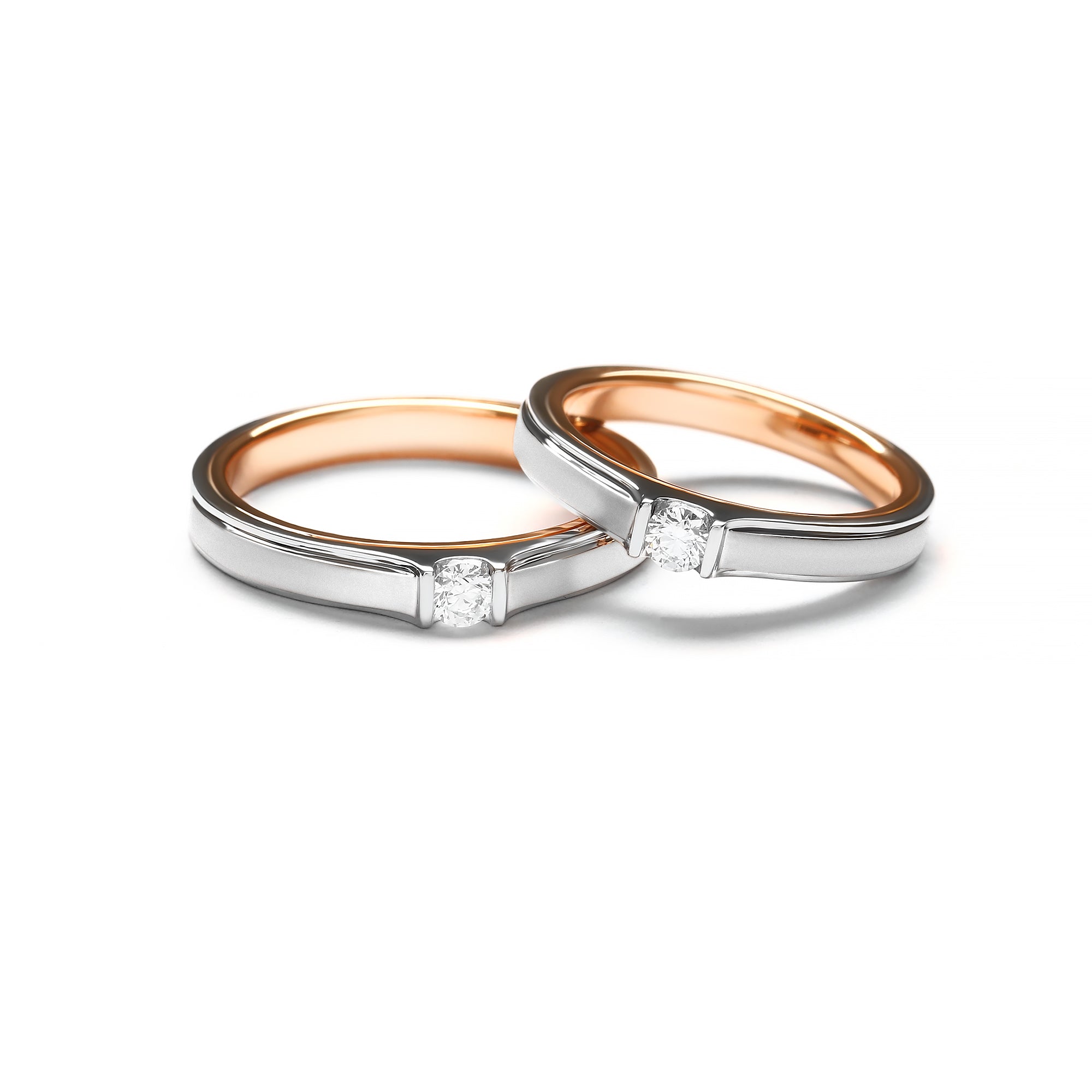 Archer Couple Diamond Ring